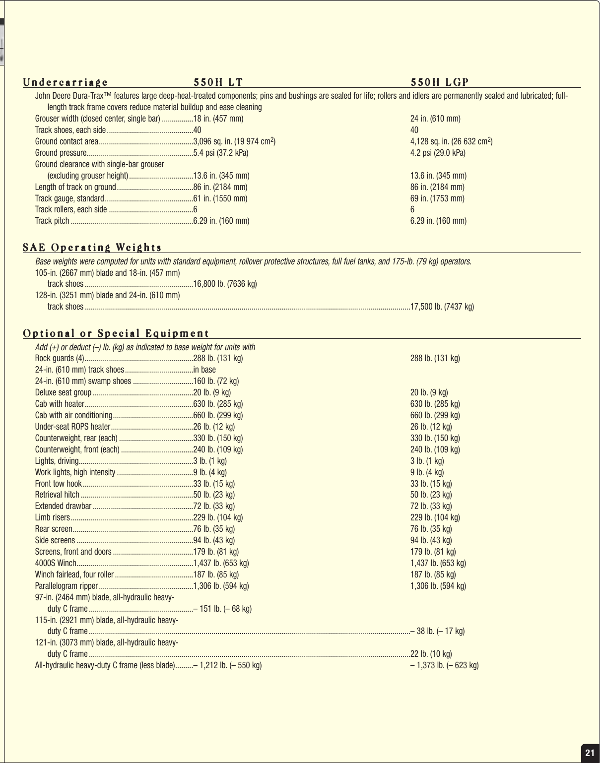 Page 2 of 5 - John-Deere John-Deere-450H-Users-Manual- John Deere Crawler Dozers 450H - 550H 650H  John-deere-450h-users-manual