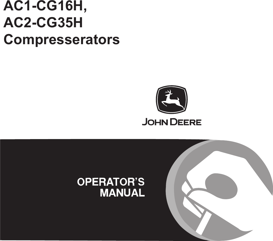 John Deere Ac1 Cg16H Users Manual