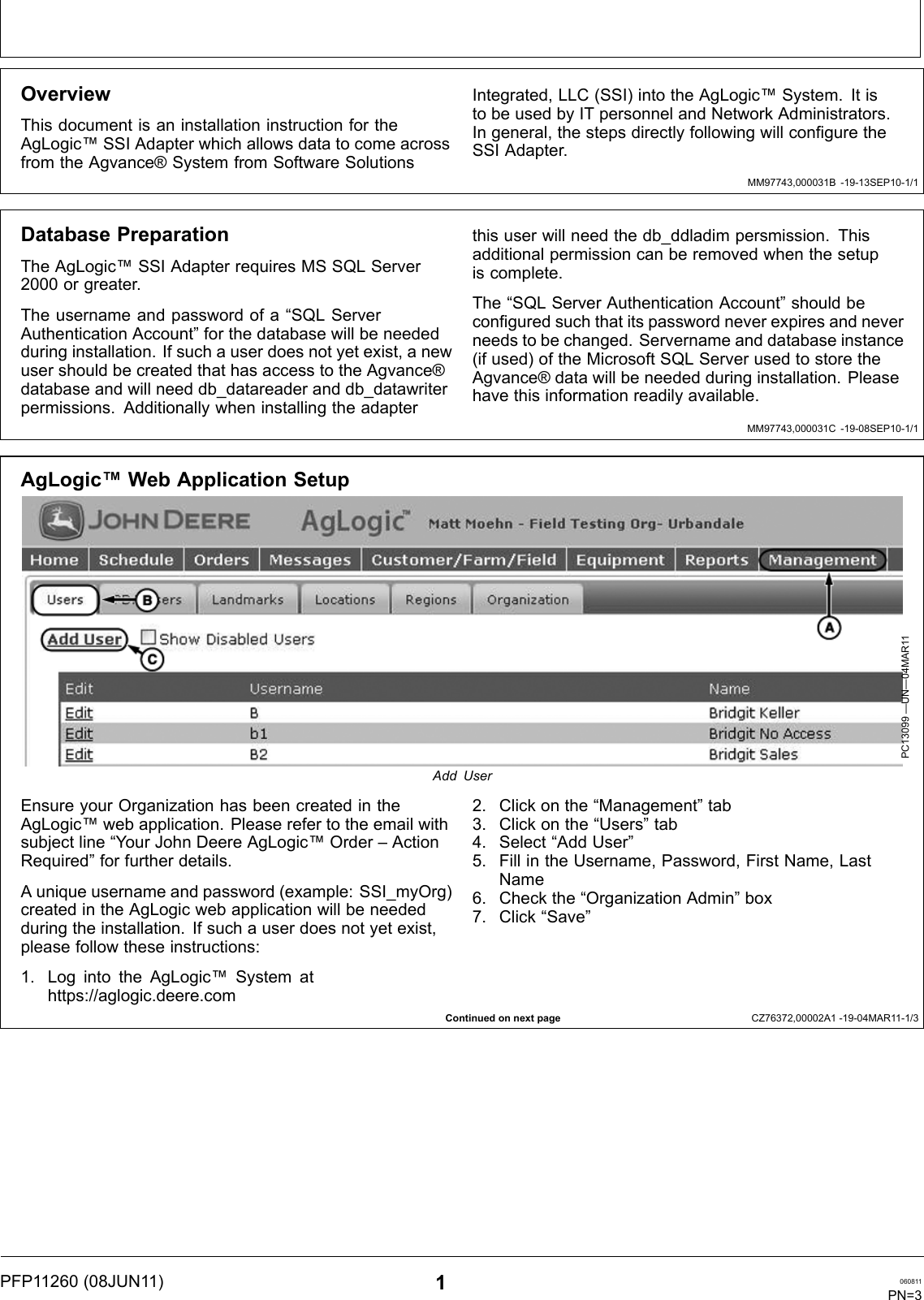 Page 3 of 12 - John-Deere John-Deere-Pfp11260-Users-Manual-  John-deere-pfp11260-users-manual