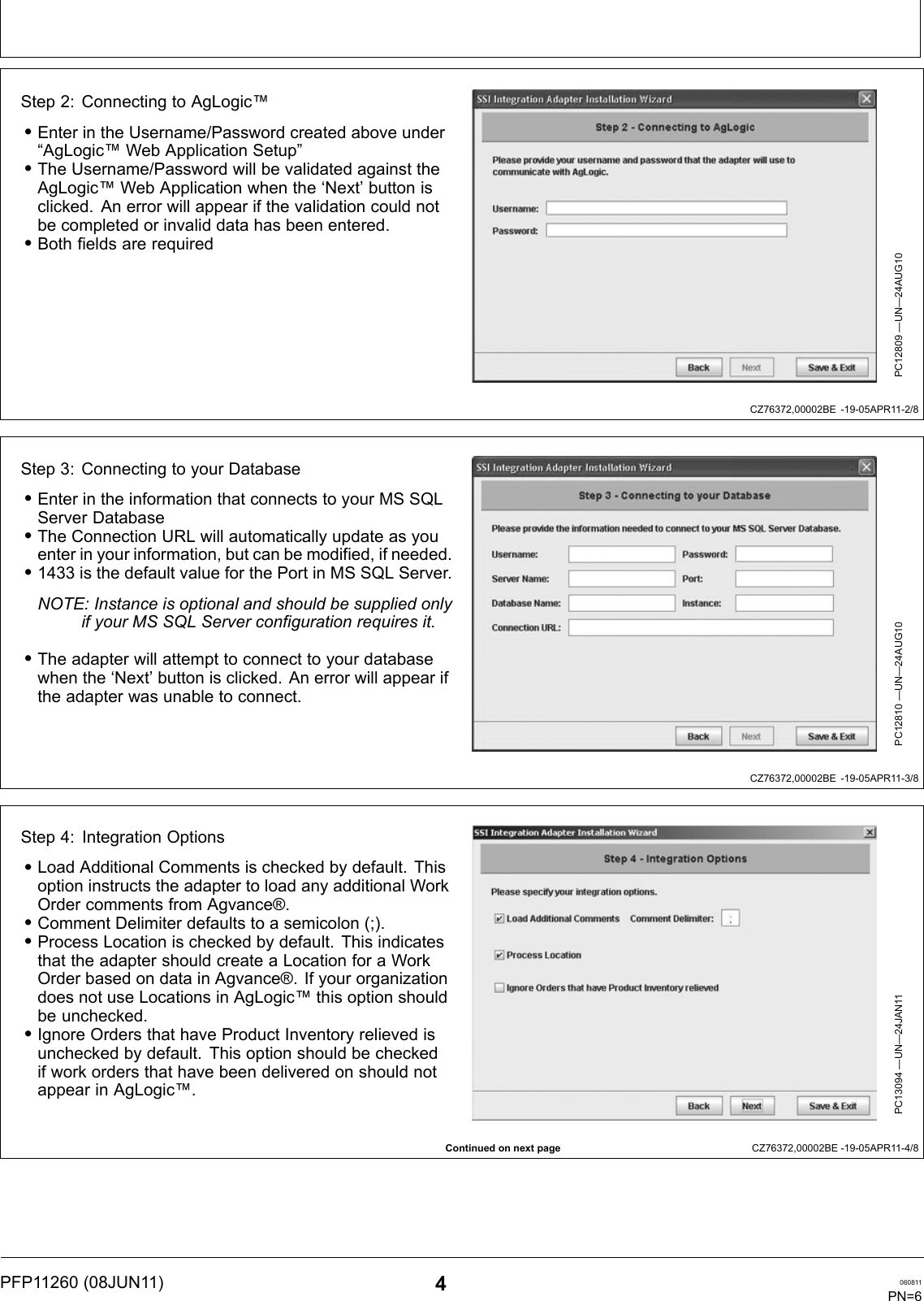 Page 6 of 12 - John-Deere John-Deere-Pfp11260-Users-Manual-  John-deere-pfp11260-users-manual