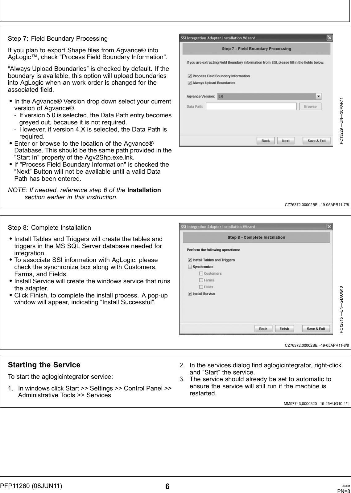 Page 8 of 12 - John-Deere John-Deere-Pfp11260-Users-Manual-  John-deere-pfp11260-users-manual