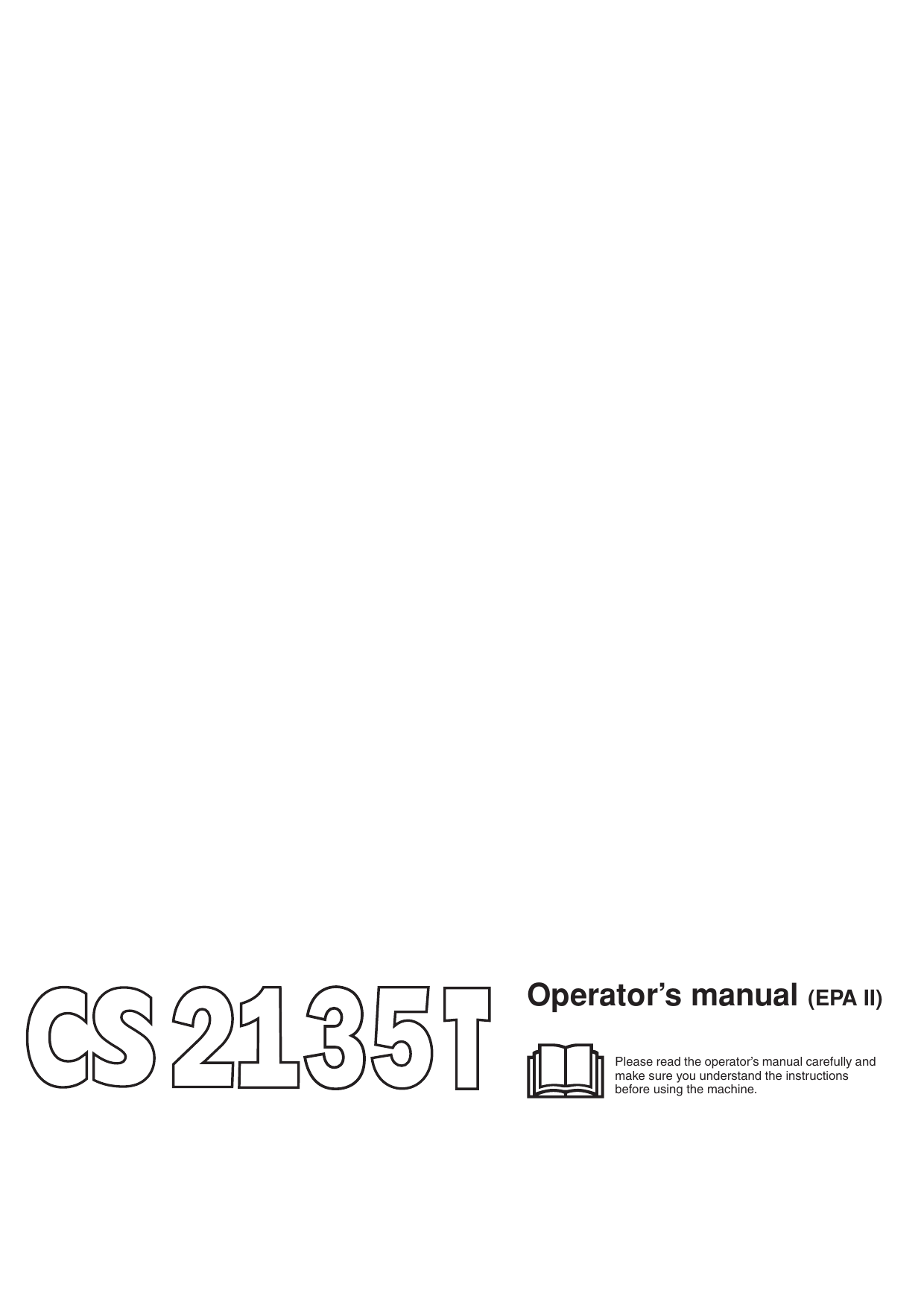Jonsered CS2135