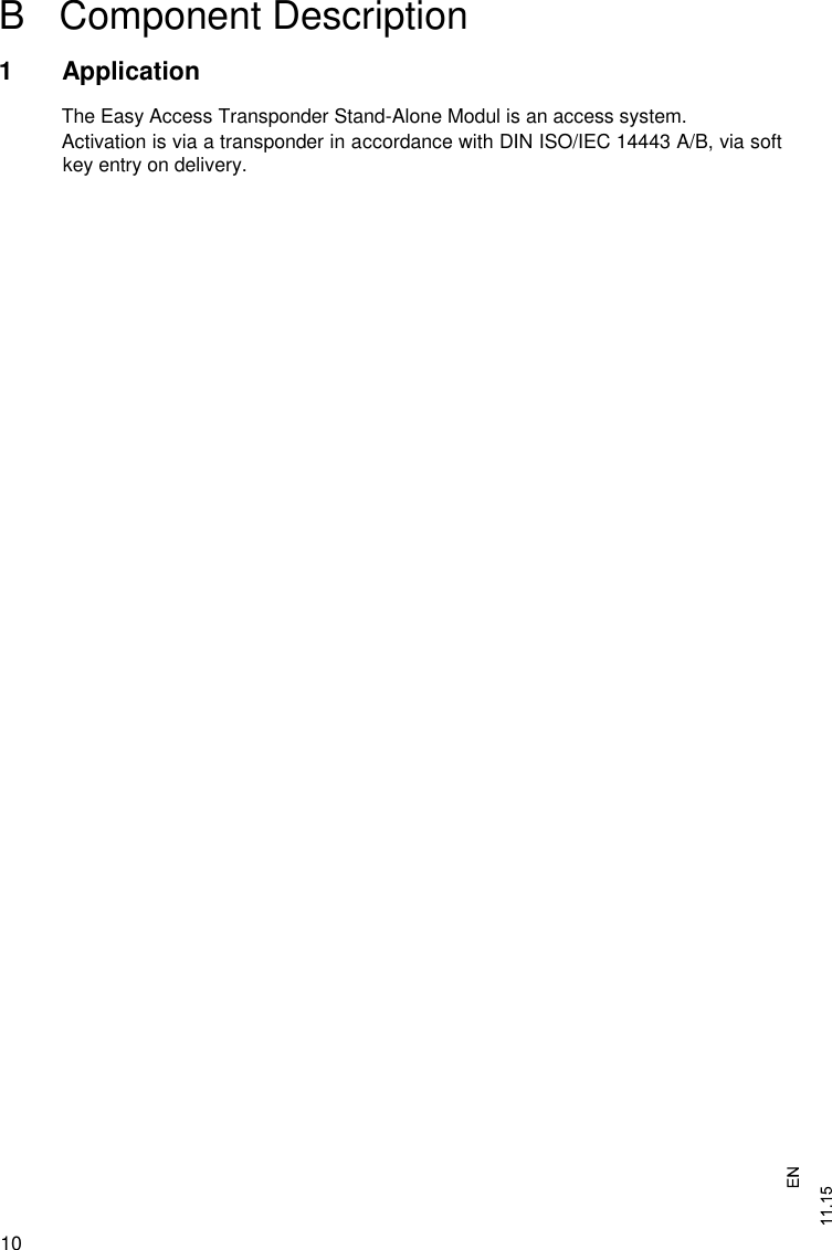 Page 10 of Jungheinrich MFRC523SA Display Mini-EA Stand Alone User Manual 