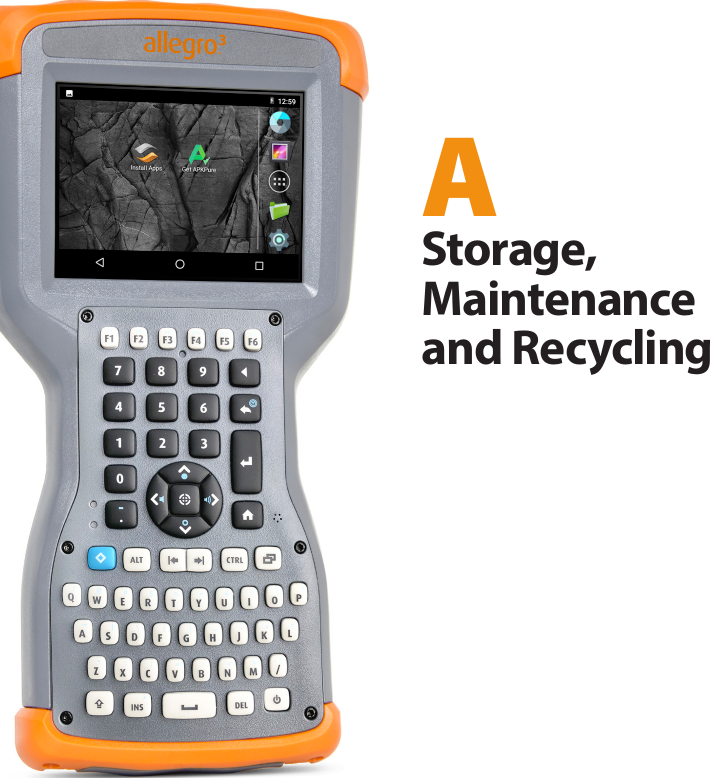 AStorage, Maintenance and Recycling