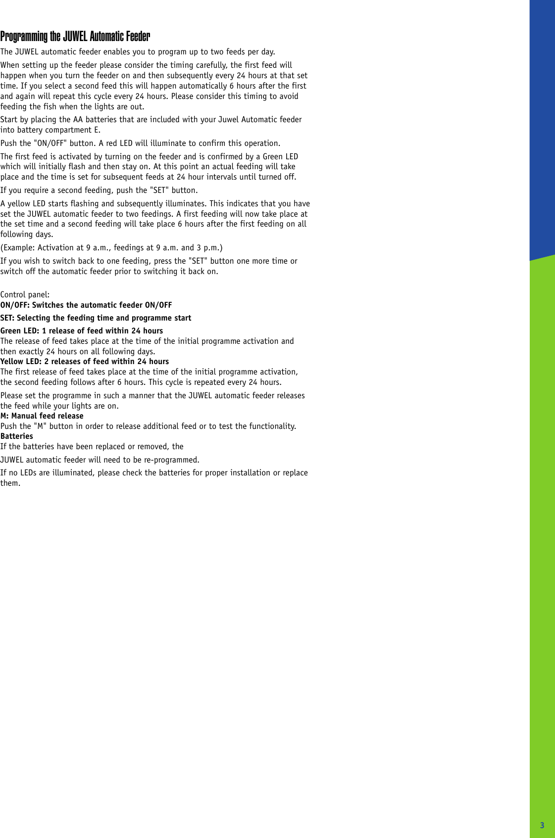 juwel easyfeed manual