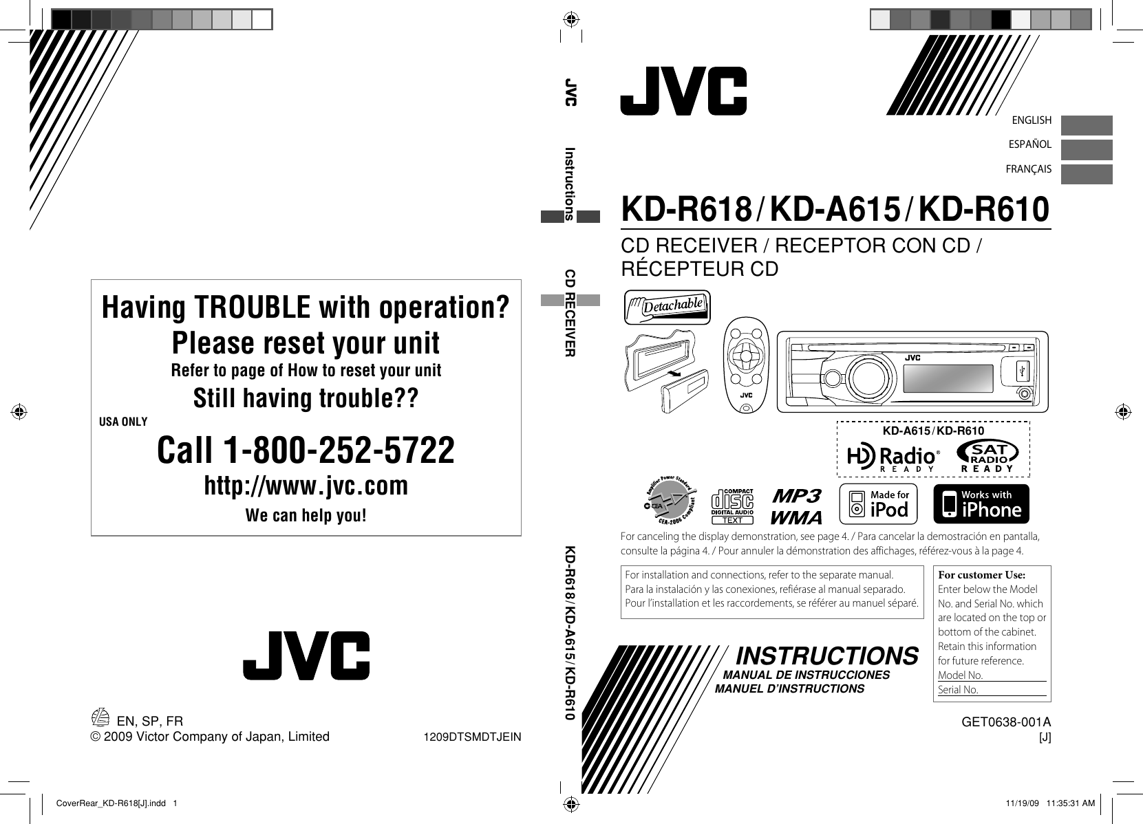 jvc-car-stereo-system-kd-a615-users-manual-coverrear-kd-r618-j