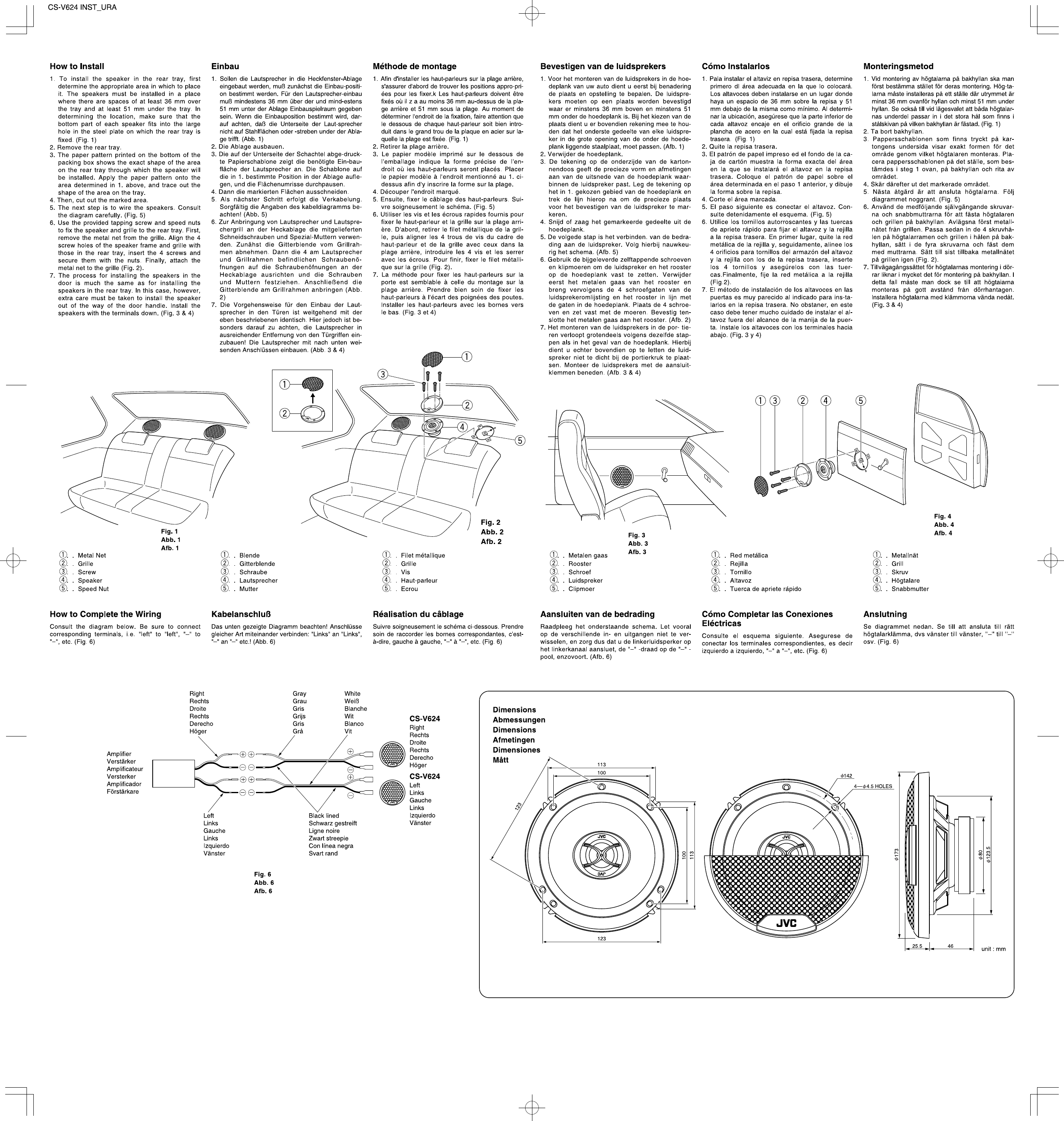Jvc Cs V624 Users Manual V624_INST_OMOTEb