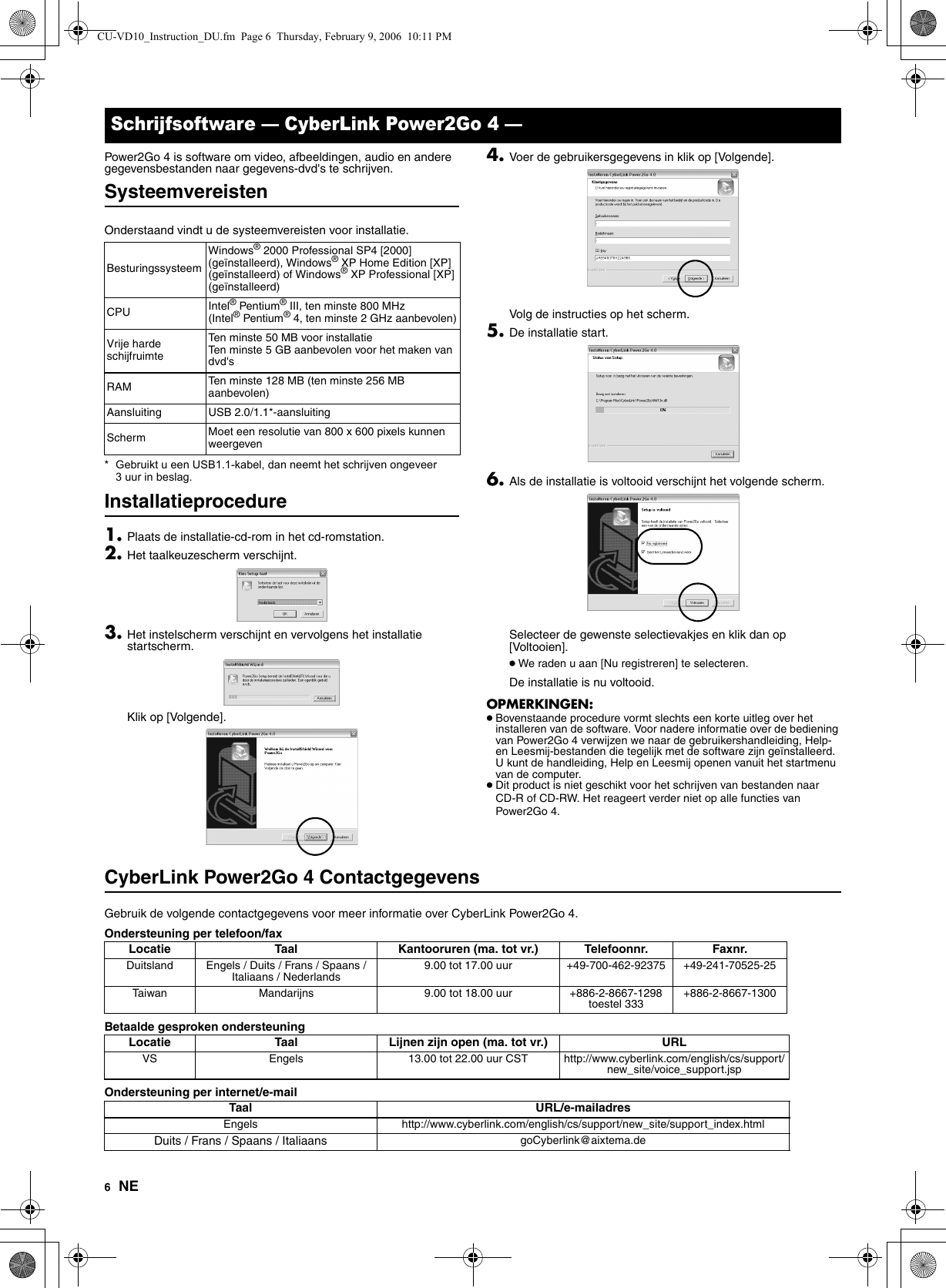 Jvc Cu Vd10 Users Manual