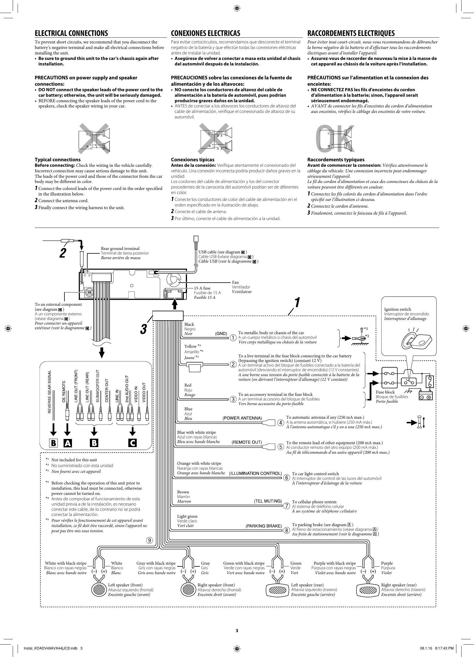 Page 3 of 6 - Jvc Jvc-Kd-Adv49-Installation-Manual- KD-ADV49/KD-AVX44  Jvc-kd-adv49-installation-manual