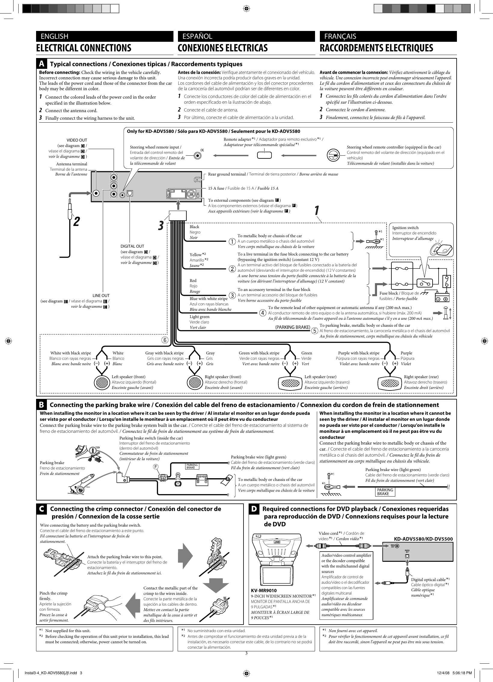 Page 3 of 4 - Jvc Jvc-Kd-Dv5500-Installation-Manual- Instal1-2_KD-ADV5580[J]f  Jvc-kd-dv5500-installation-manual