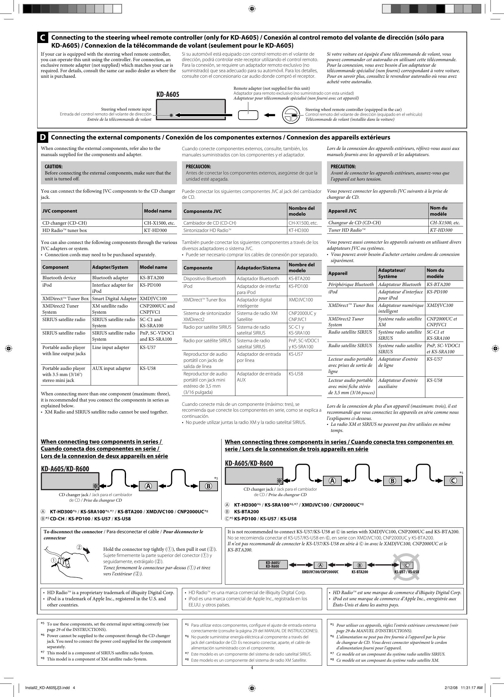 Page 4 of 4 - Jvc Jvc-Kd-R600-Installation-Manual- Install1_KD-A605[J]3  Jvc-kd-r600-installation-manual