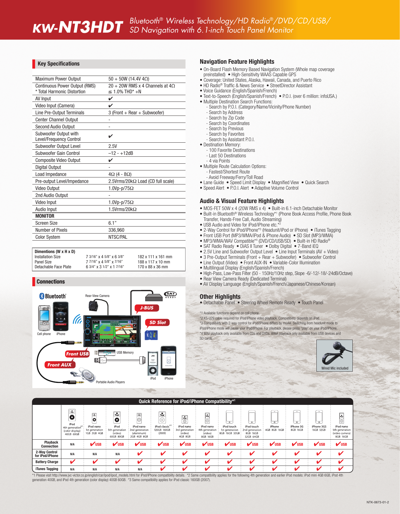 Page 4 of 4 - Jvc Jvc-Kw-Nt3Hdt-Specification-Sheet- 10_KW-NT3HDT_Tech_a  Jvc-kw-nt3hdt-specification-sheet