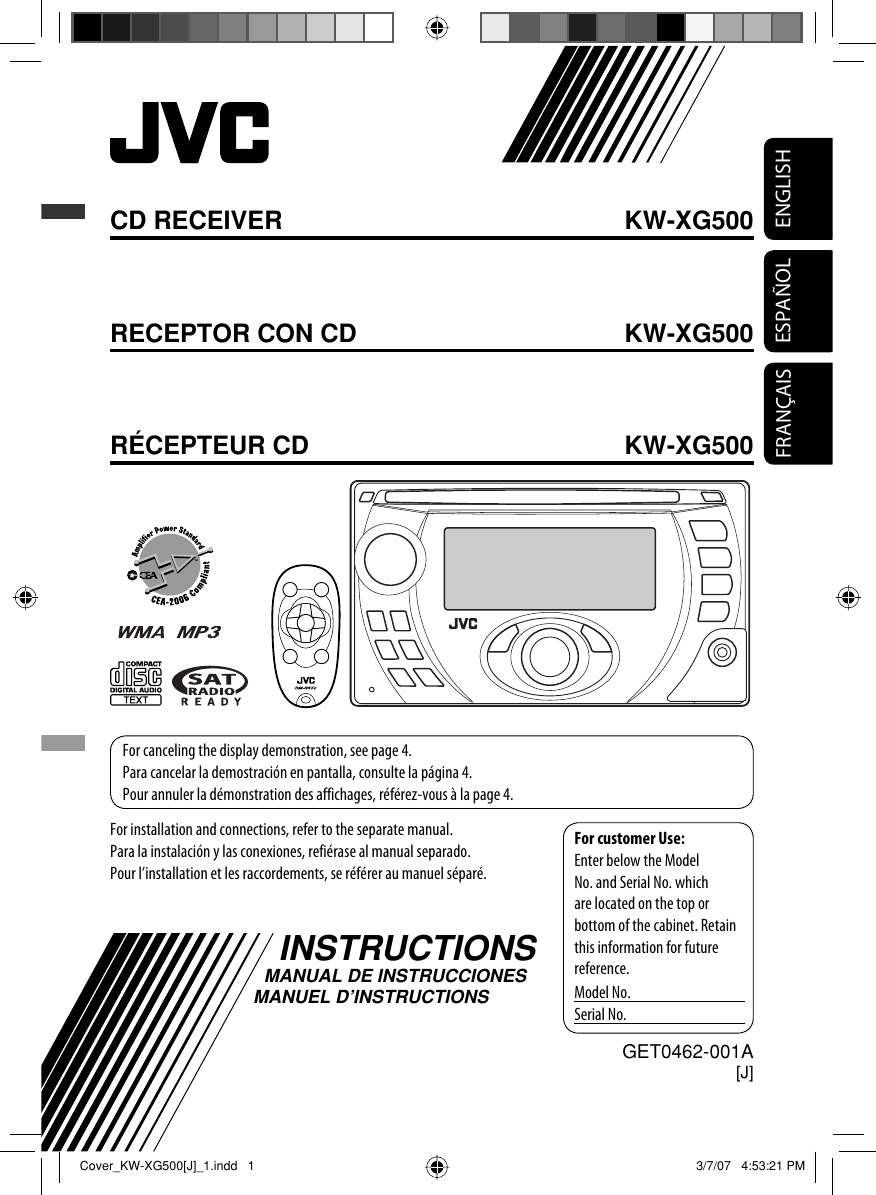 Jvc Kw Xg500J Users Manual Cover_KW XG500[J]_1