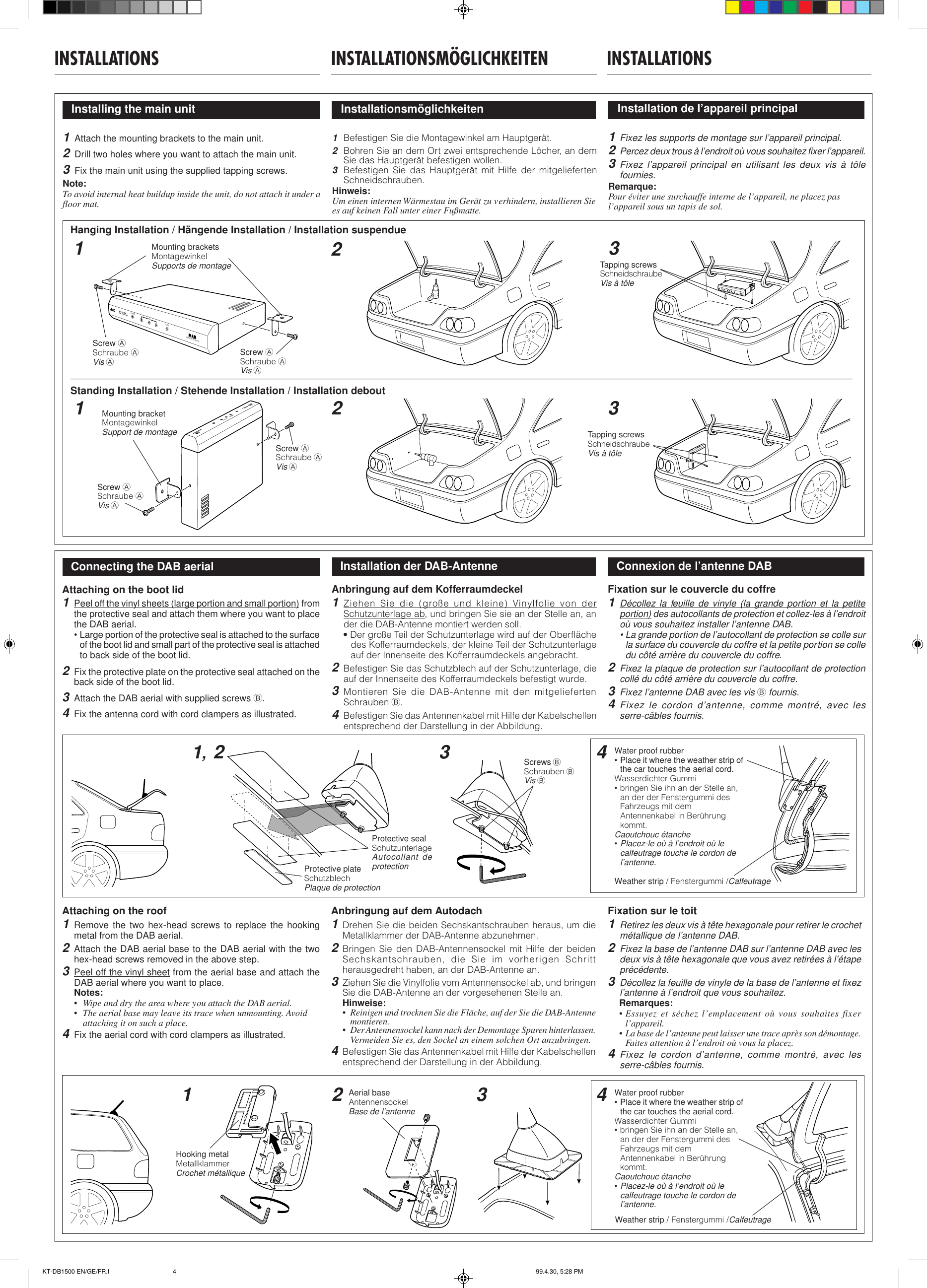 Page 4 of 4 - Jvc Jvc-Stereo-System-Kt-Db1500-Users-Manual- KT-DB1500  Jvc-stereo-system-kt-db1500-users-manual