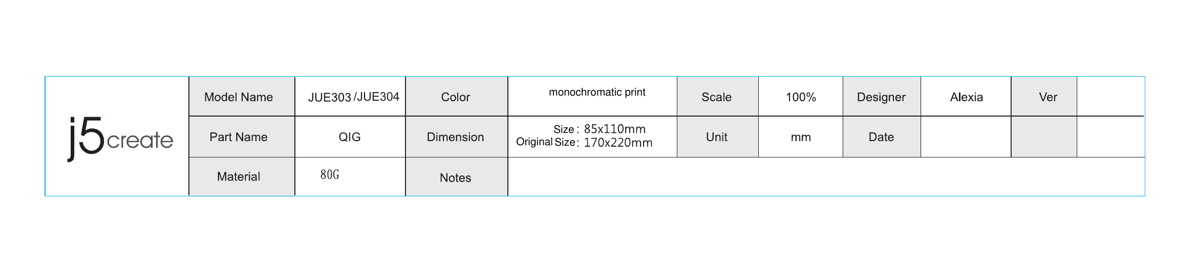 /JUE304 monochromatic printSizeSizeOriginal