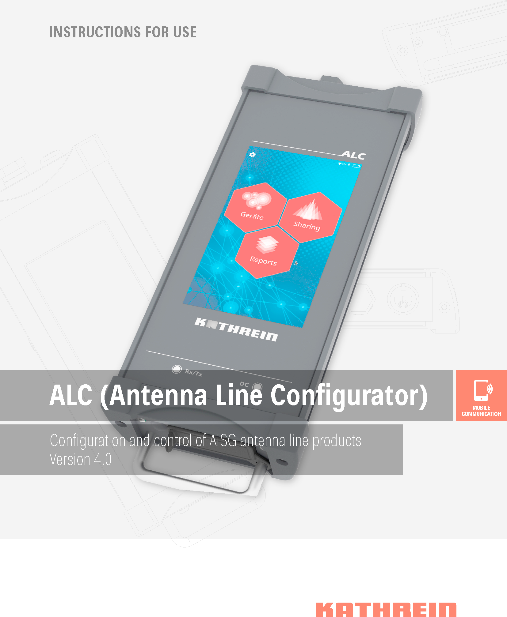 KATHREIN SE 86010158 Antenna Line Configurator User Manual