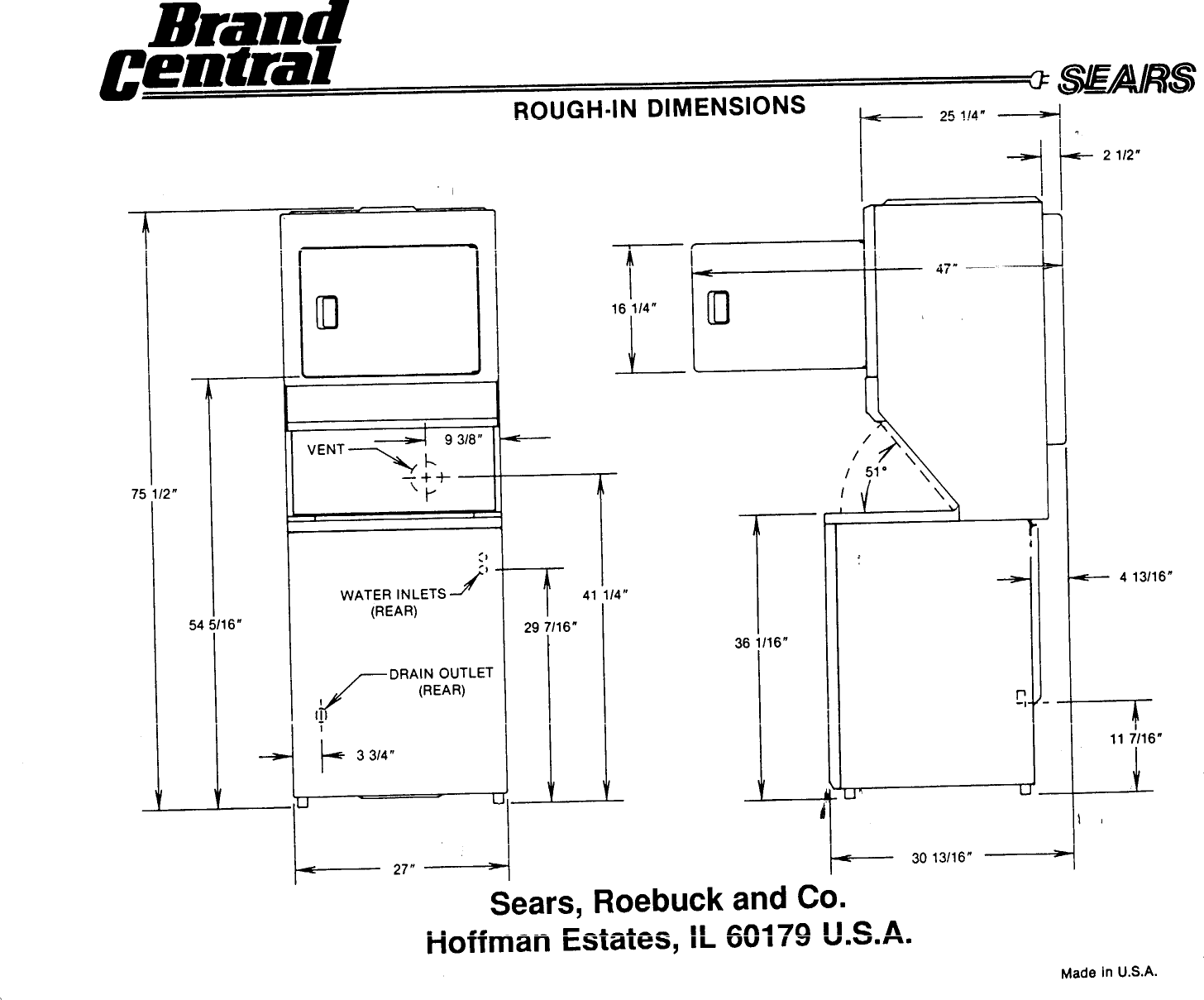 Page 8 of 9 - KENMORE  Laundry Centers Manual 98010140
