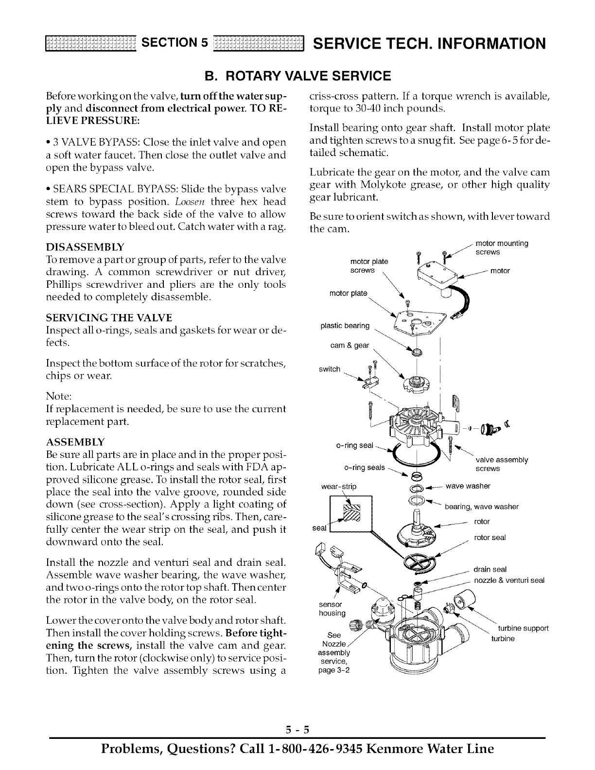 KENMORE Water Softener Manual L0522348