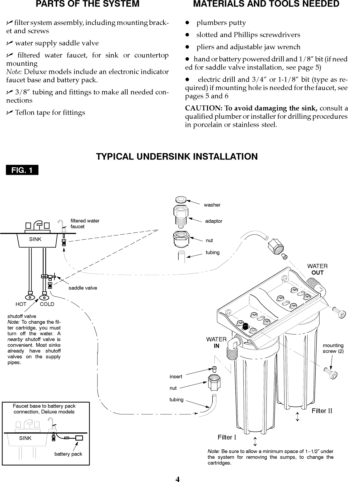 Page 4 of 12 - KENMORE  Water Filter Manual L0807617