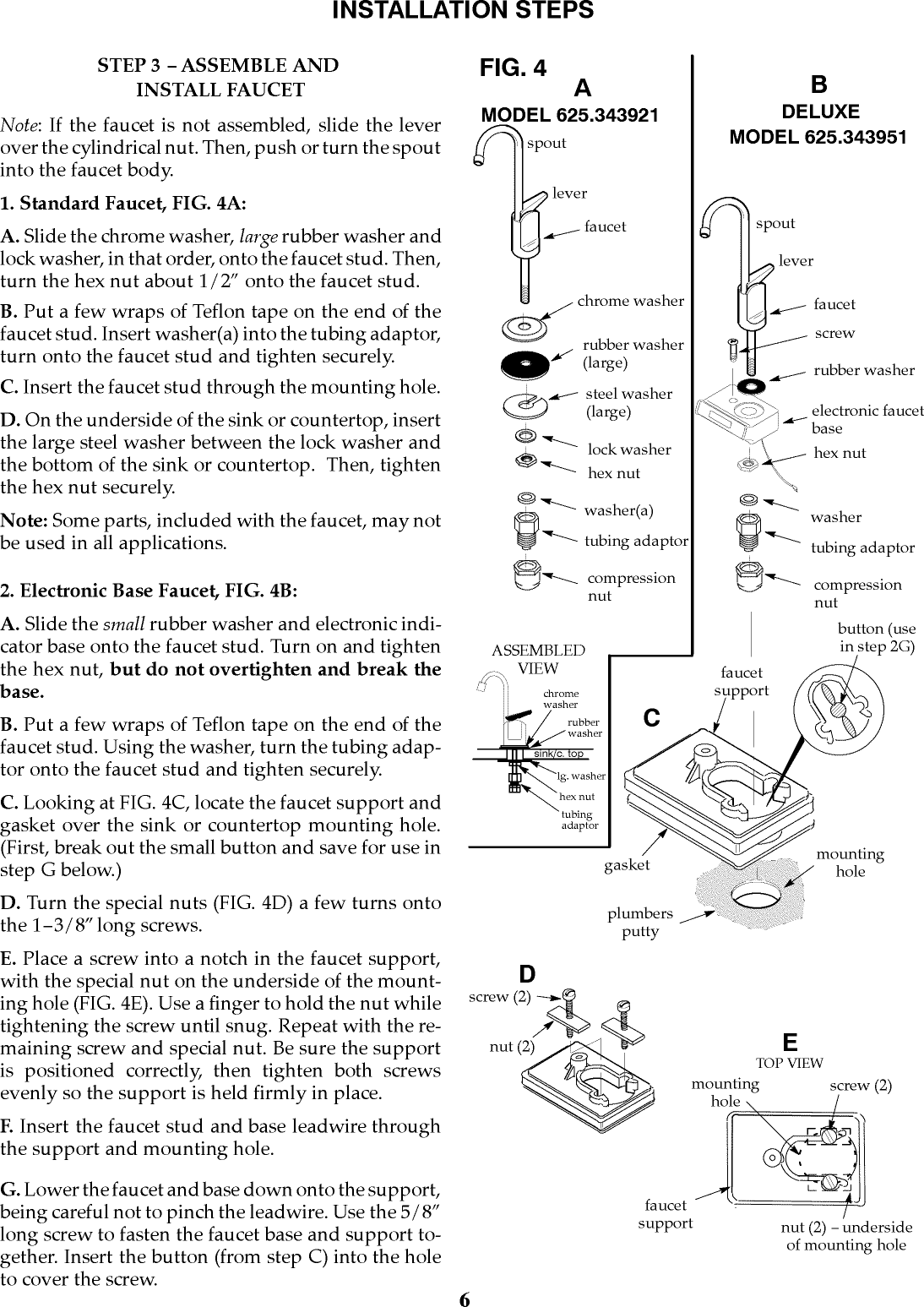 Page 6 of 12 - KENMORE  Water Filter Manual L0807617