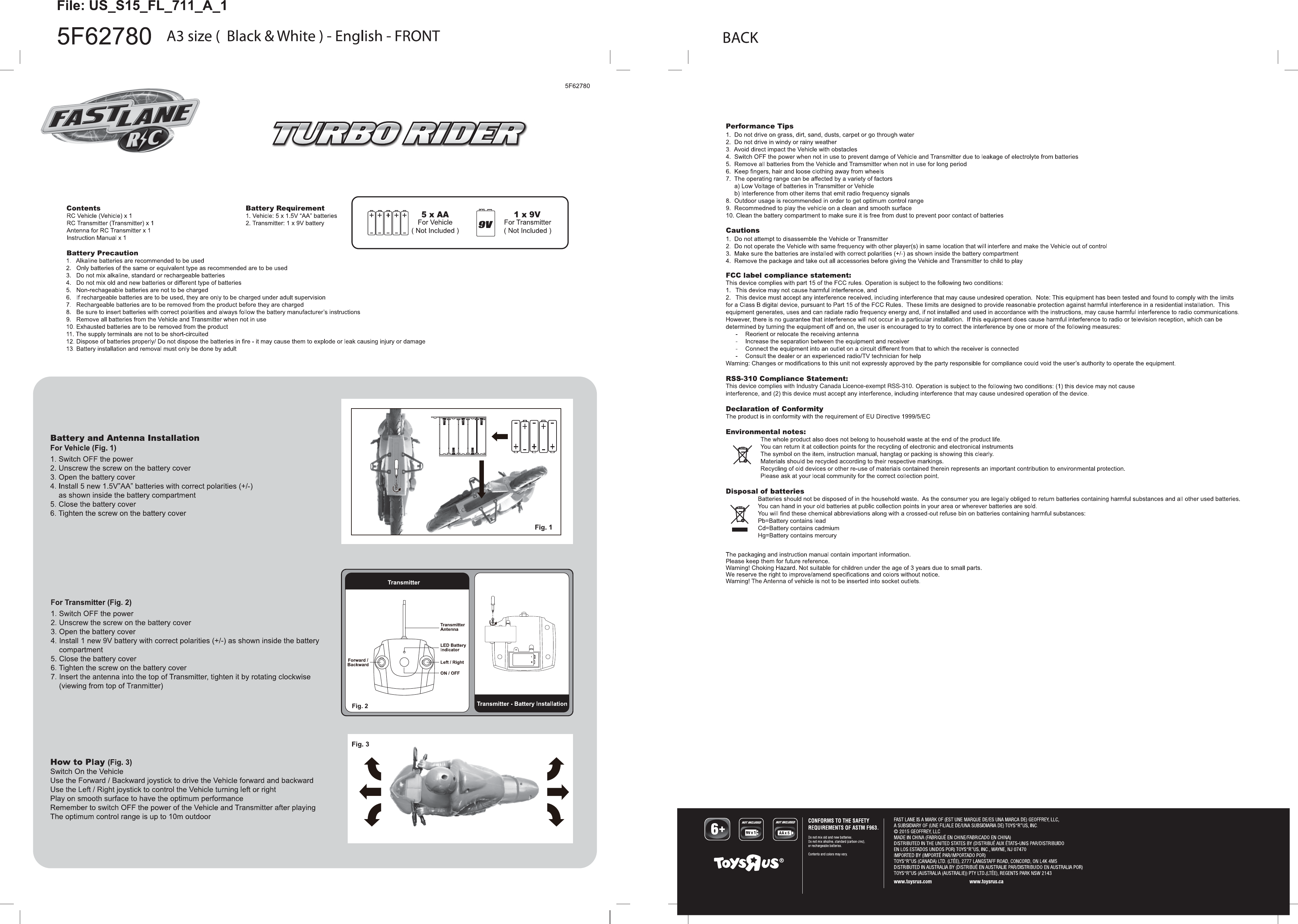 This device complies with Industry Canada Licence-exempt RSS-310.