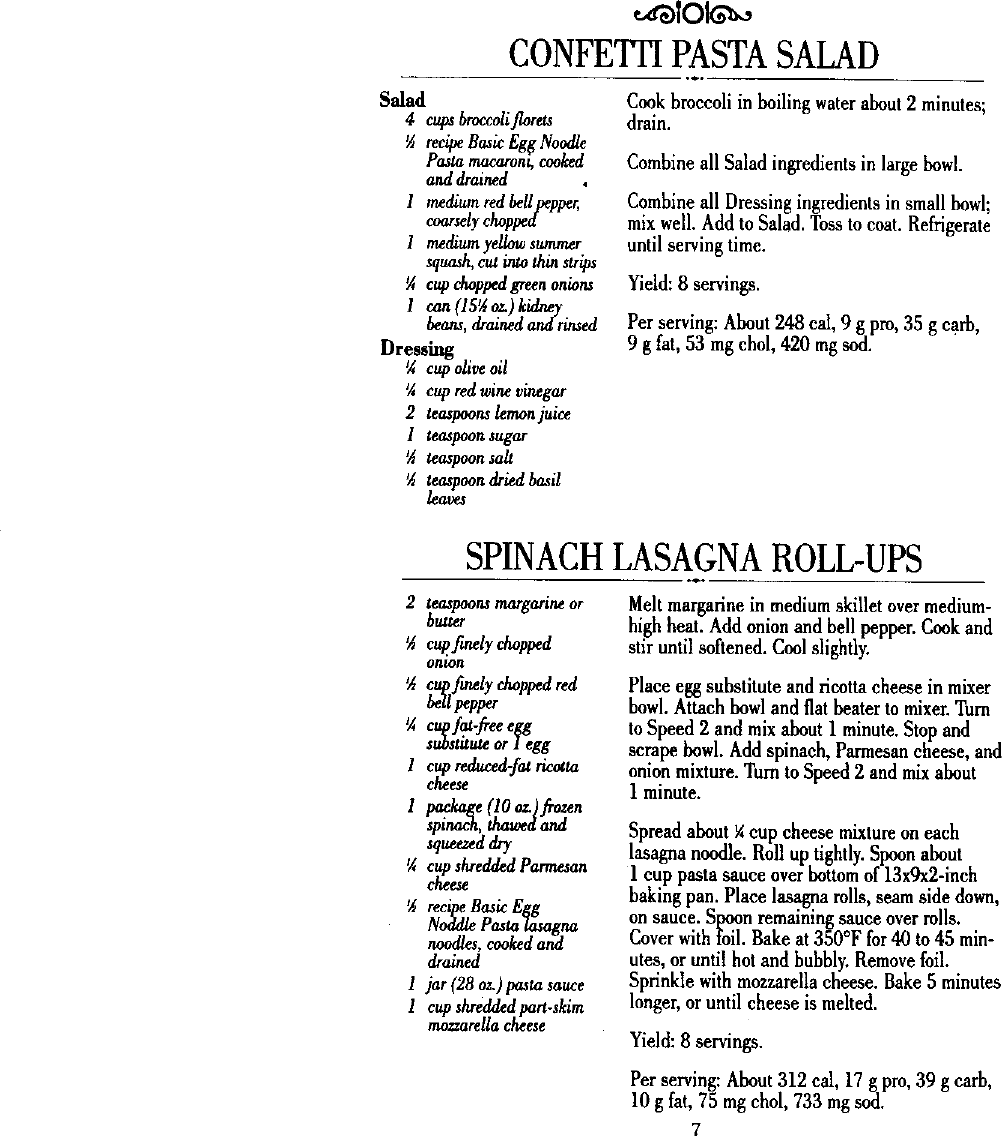 Page 7 of 8 - KITCHENAID  Pasta Maker Manual L9070099