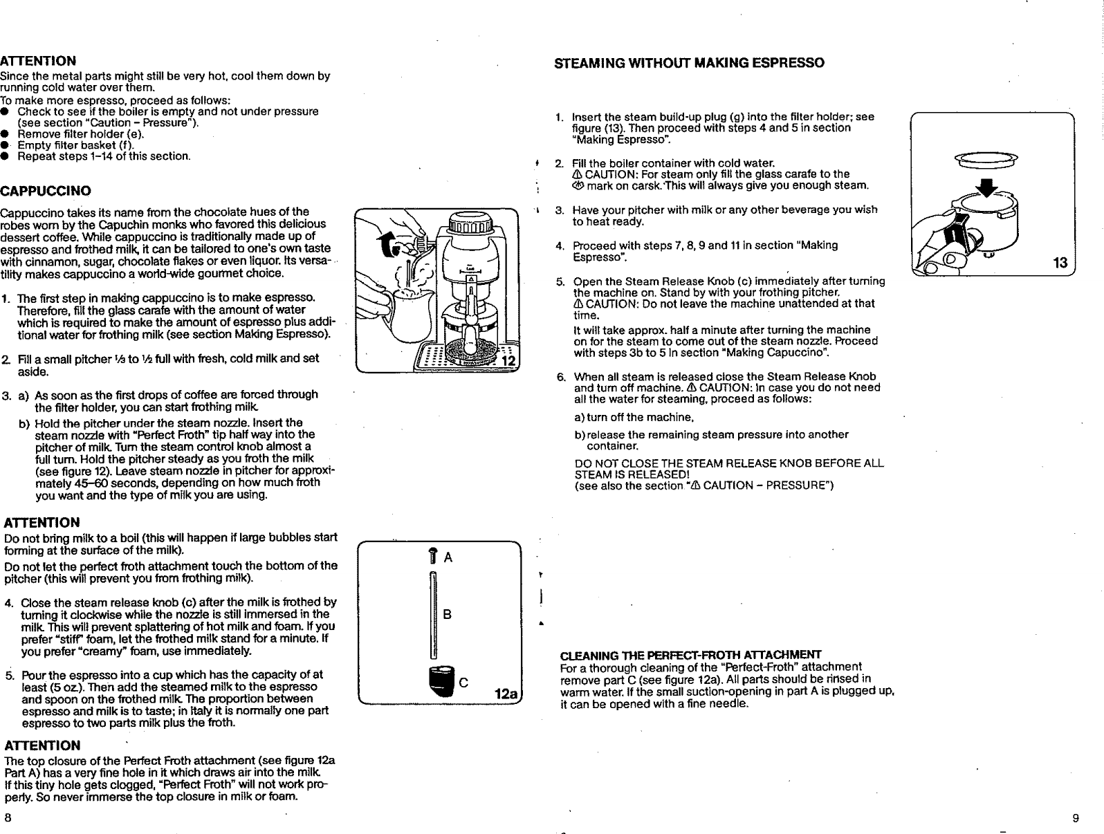 Page 5 of 7 - KRUPS  Coffee/Tea Maker Manual L0902527