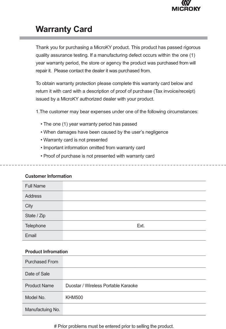  Customer Service and Sales 