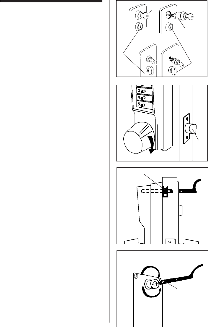 Kaba Access Installation Instructions Simplex Mechanical Pushbutton
