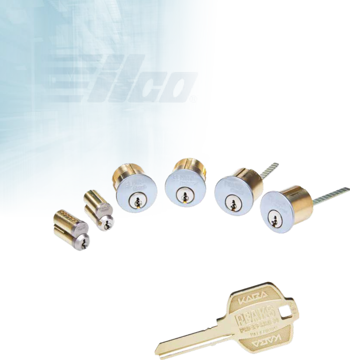 4 Schlage keys Used Schlage LFIC 6pin E keyway original 26d core 