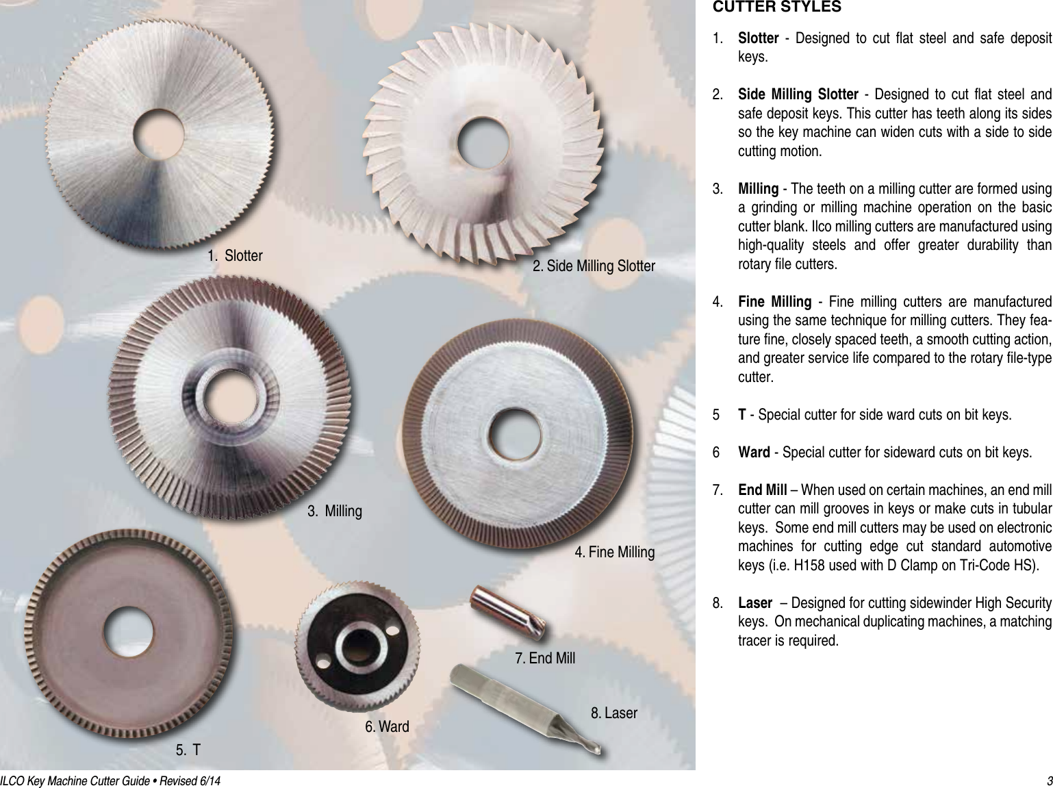 Page 3 of 10 - Kaba Ilco  Key Machine Cutter Guide Key-machine-cutter-guide