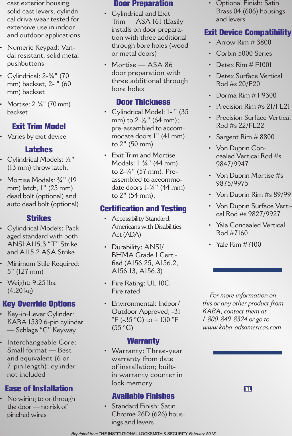 Page 5 of 5 - Kaba  An Introduction To The Power Plex 2000pdf, 2,94 MB An-introduction-to-the-powerplex-2000