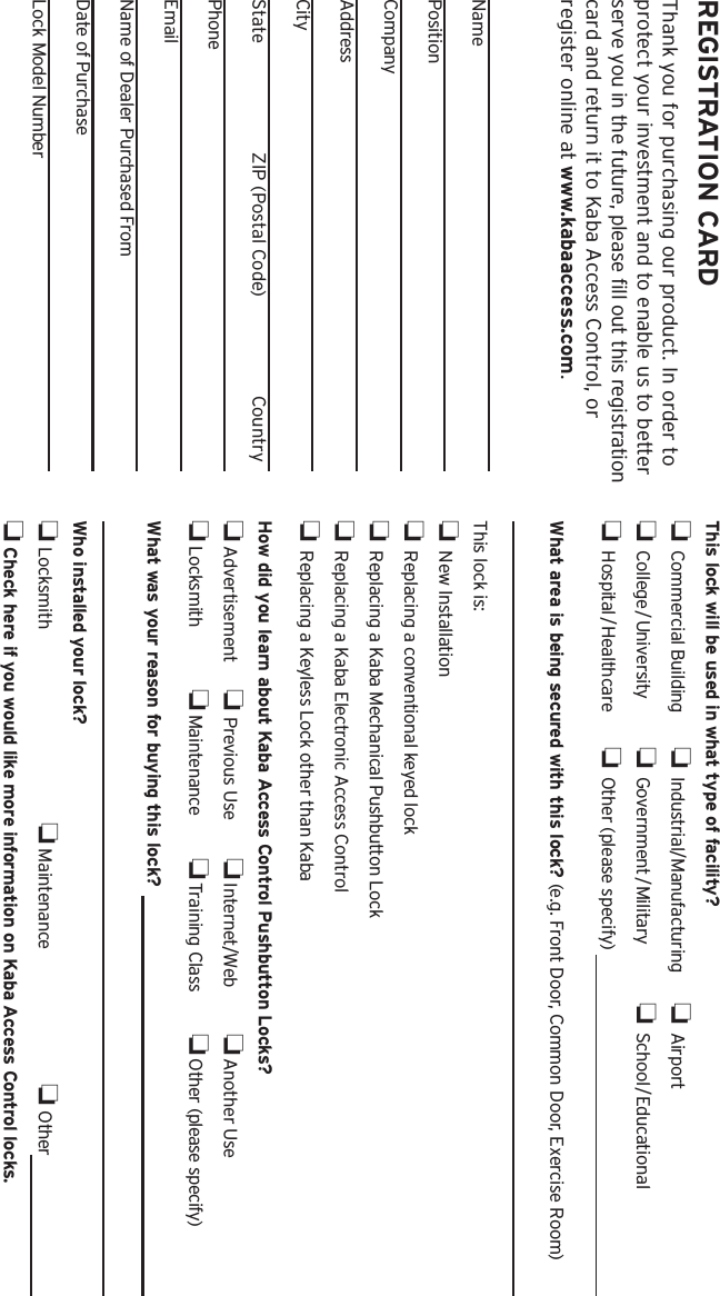 Page 6 of 12 - Kaba Installation Fileguard Instructions - PKG3133 Fileguard-installation-instructions-pkg3133