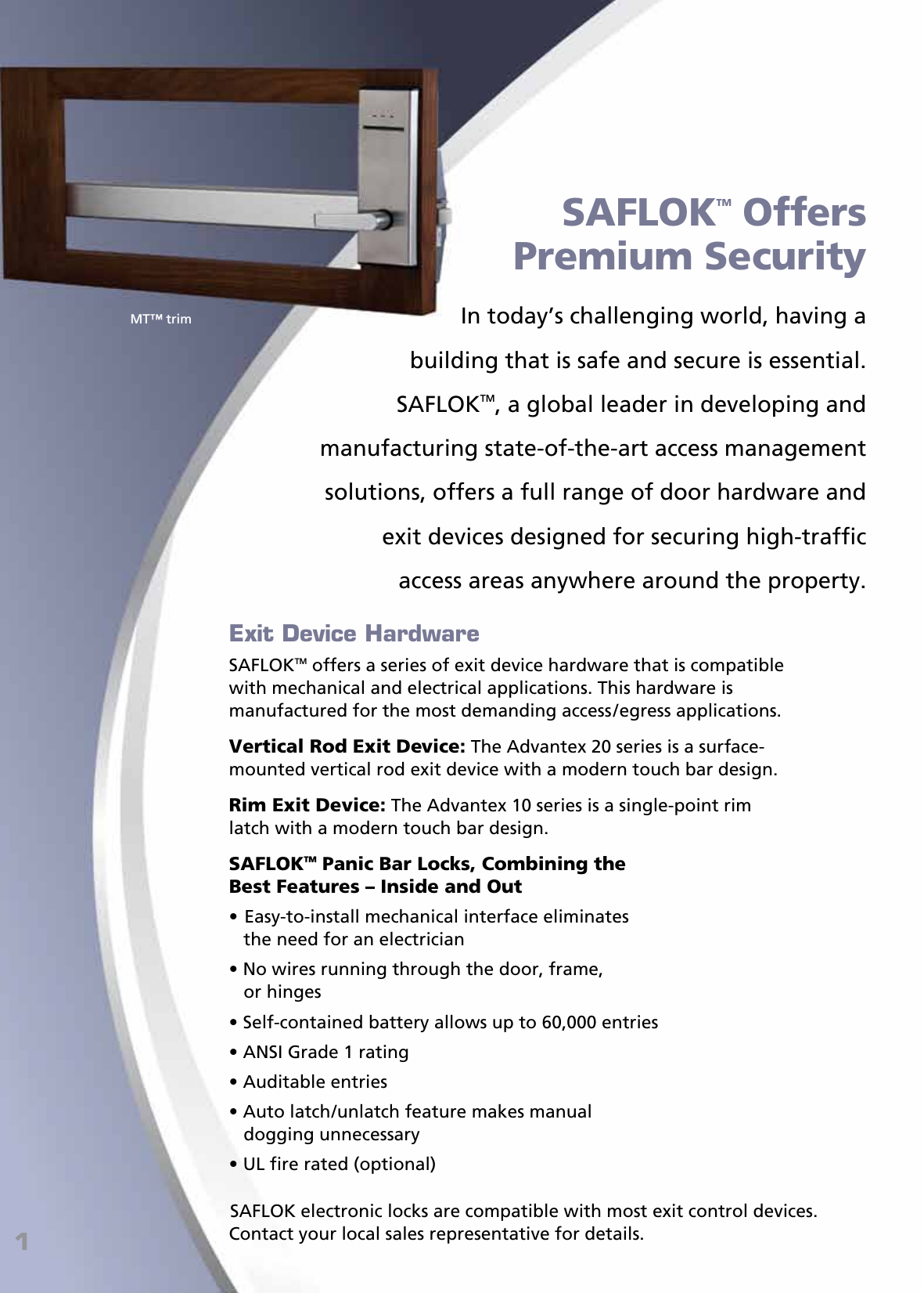 Page 2 of 8 - Kaba  Saflok-Perimeter-Common-Brochure