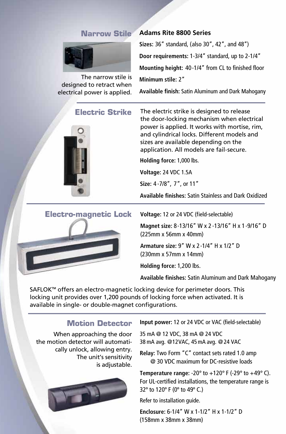 Page 4 of 8 - Kaba  Saflok-Perimeter-Common-Brochure