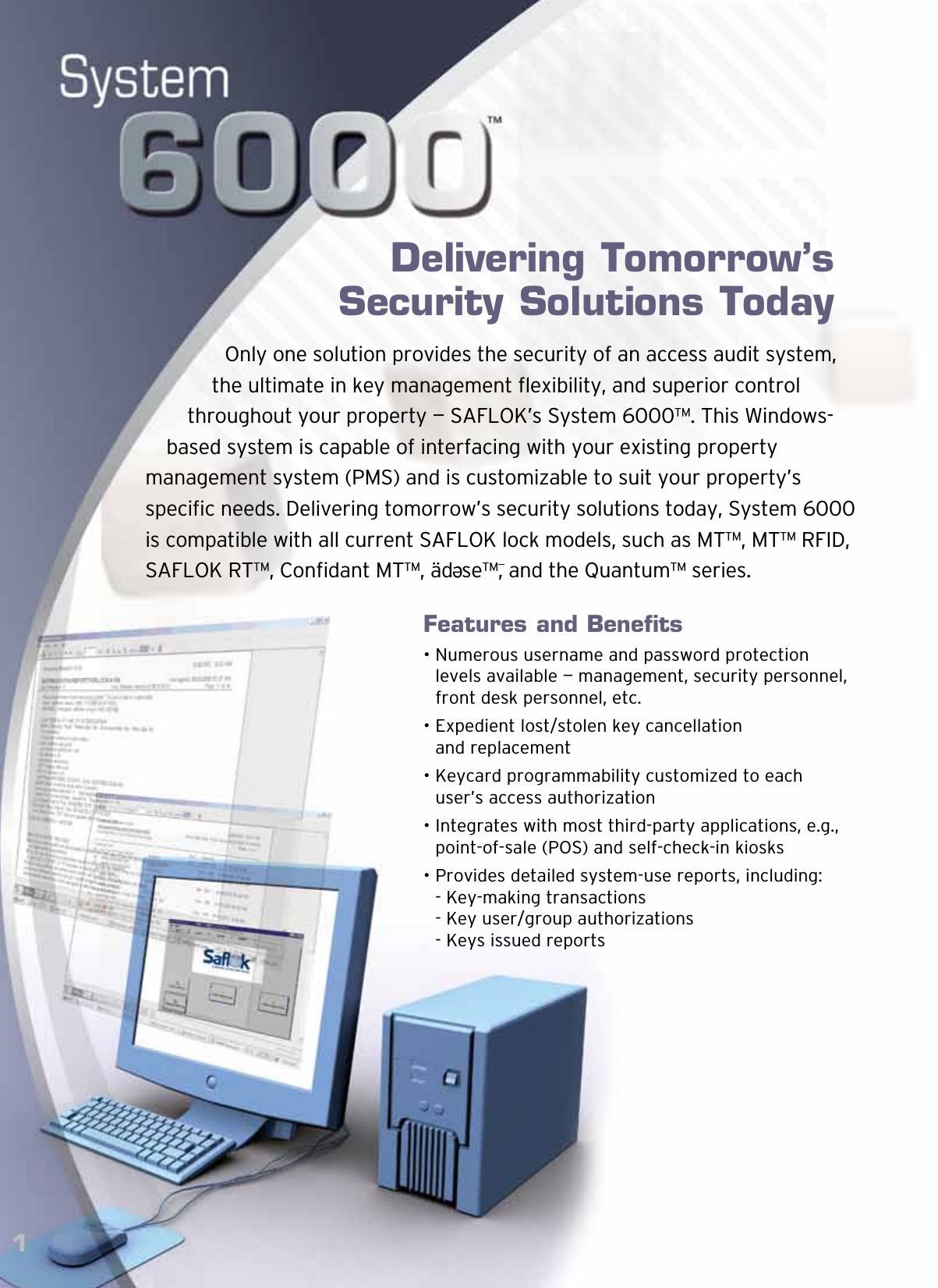 Page 2 of 8 - Kaba  System-6000-Software-Brochure