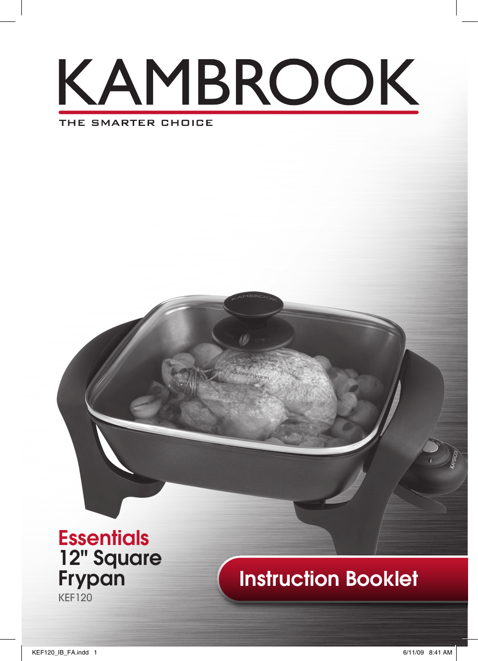 Kambrook Essentials Kef120 Users Manual