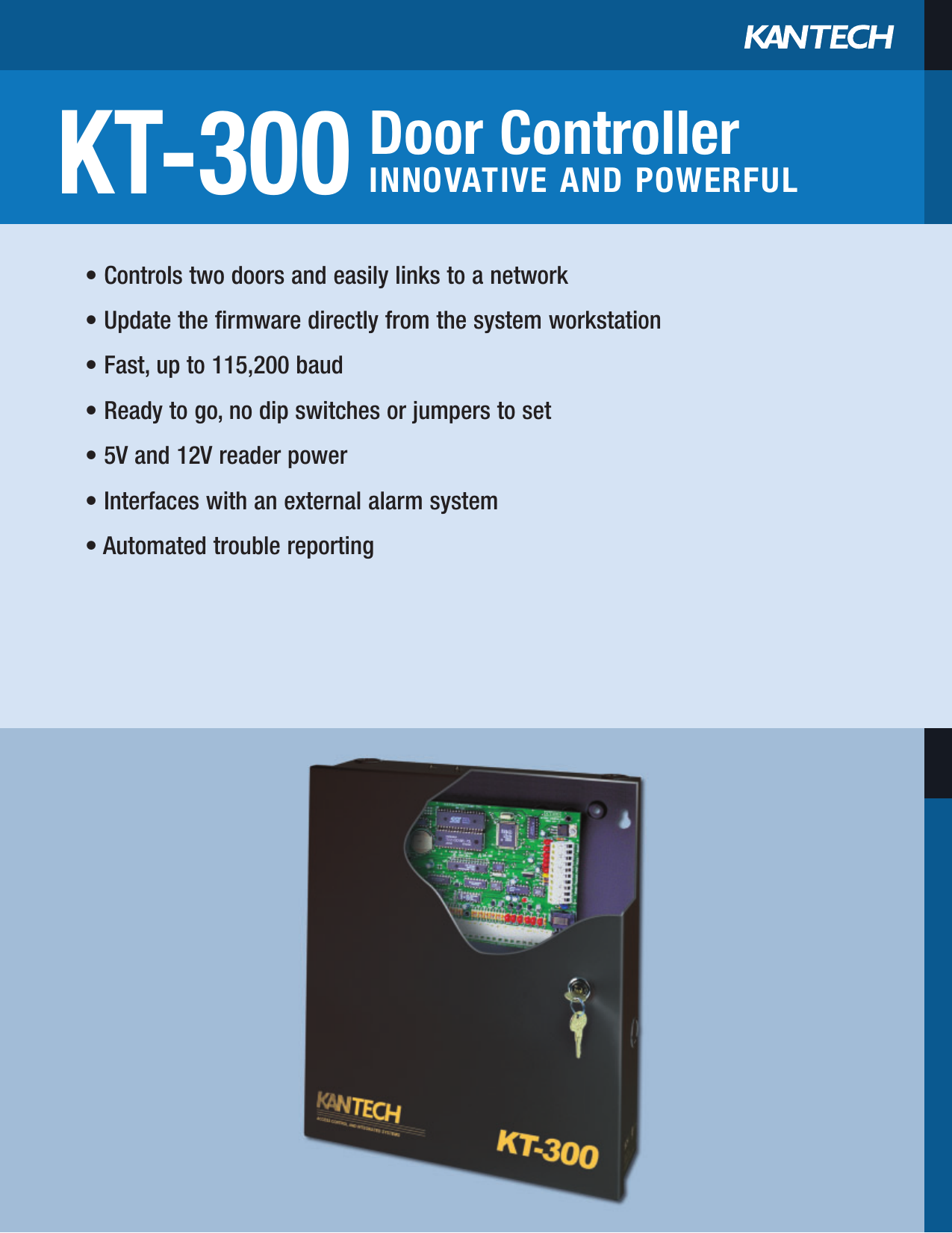 Kantek Door Controller Innovative And Powerful Kt 300 Users Manual