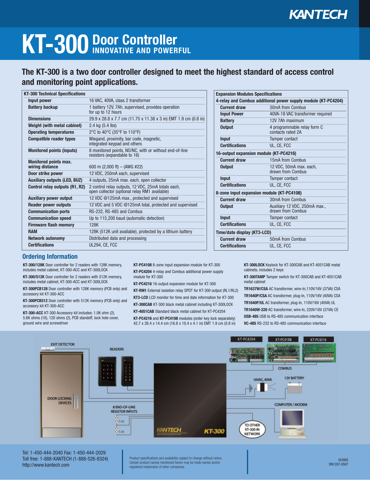 Page 2 of 2 - Kantek Kantek-Door-Controller-Innovative-And-Powerful-Kt-300-Users-Manual-  Kantek-door-controller-innovative-and-powerful-kt-300-users-manual