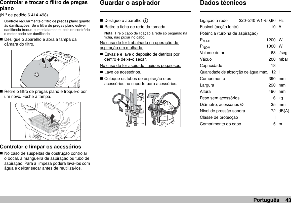 Karcher A 2701 Users Manual 5960 949