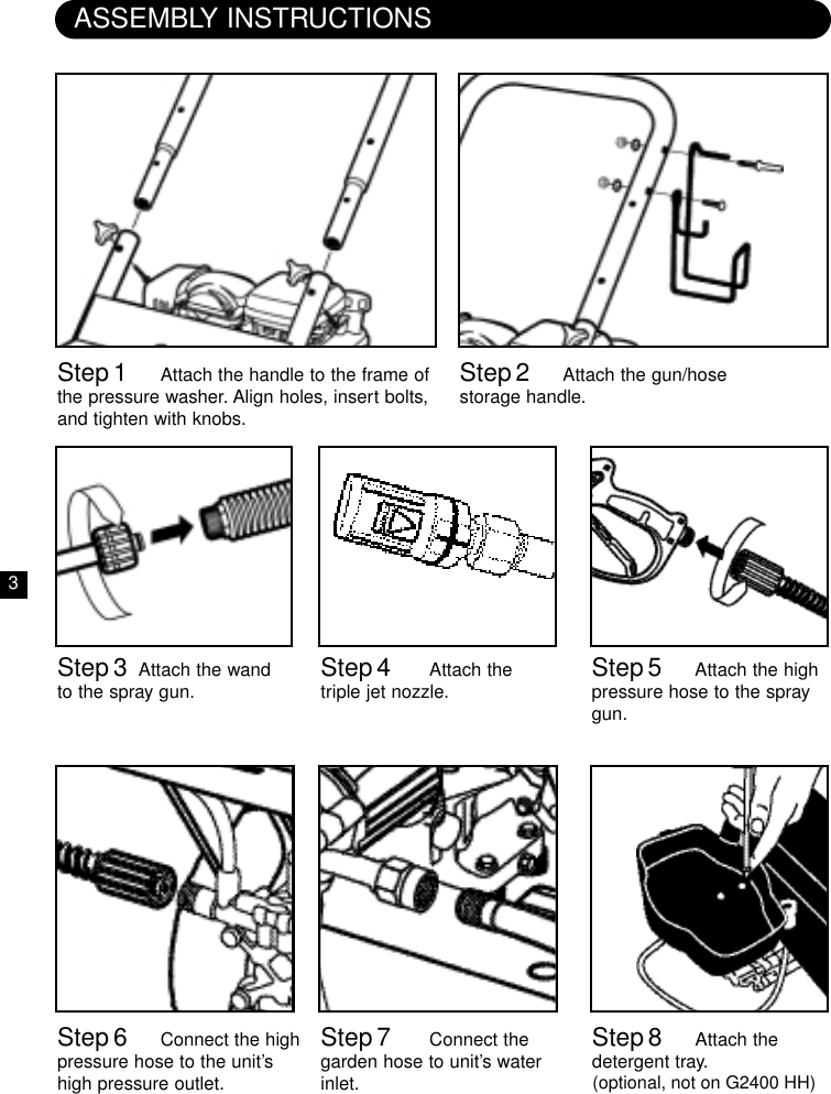 Karcher G 2400 Hh K Users Manual