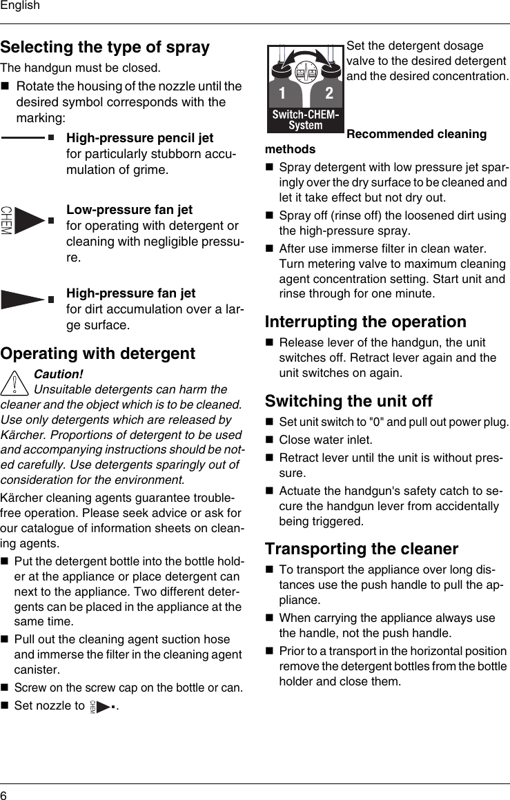 Page 6 of 11 - Karcher Karcher-Hd-6-13-4-M-Users-Manual- 5961-712_UM  Karcher-hd-6-13-4-m-users-manual