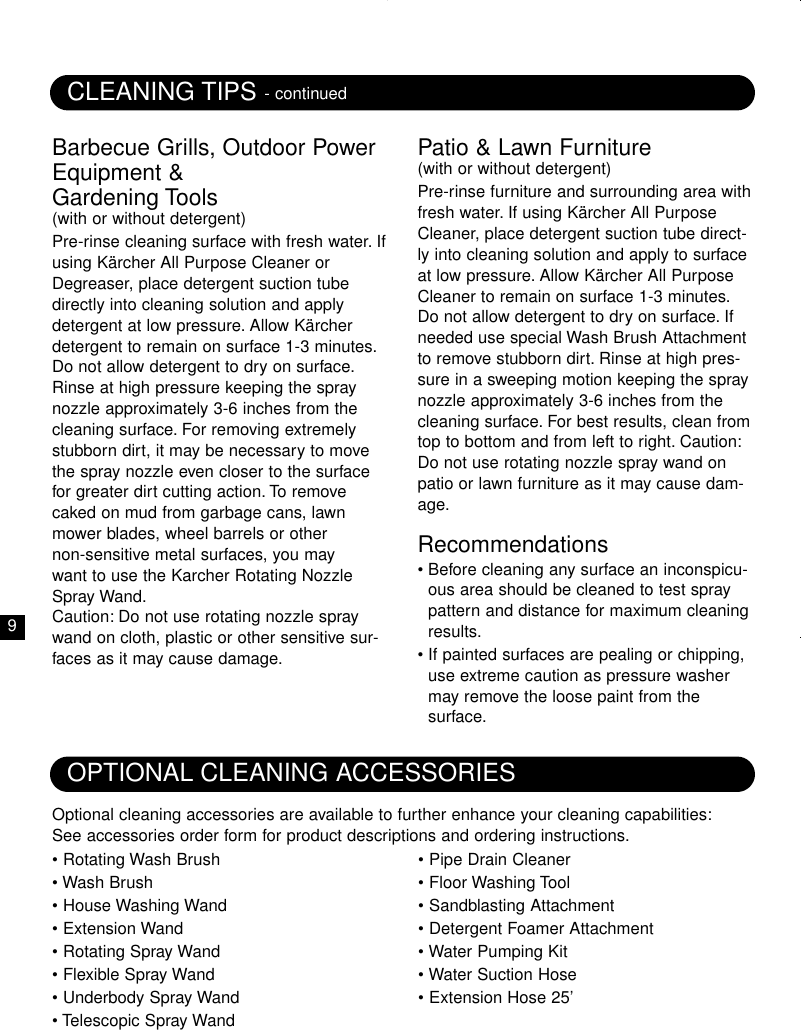 Page 10 of 12 - Karcher Karcher-K-1800-Ib-Users-Manual-  Karcher-k-1800-ib-users-manual