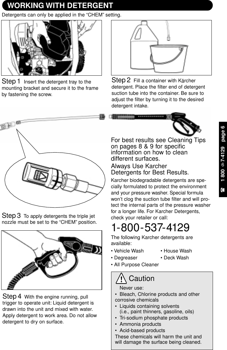 Karcher K 2300 G Users Manual