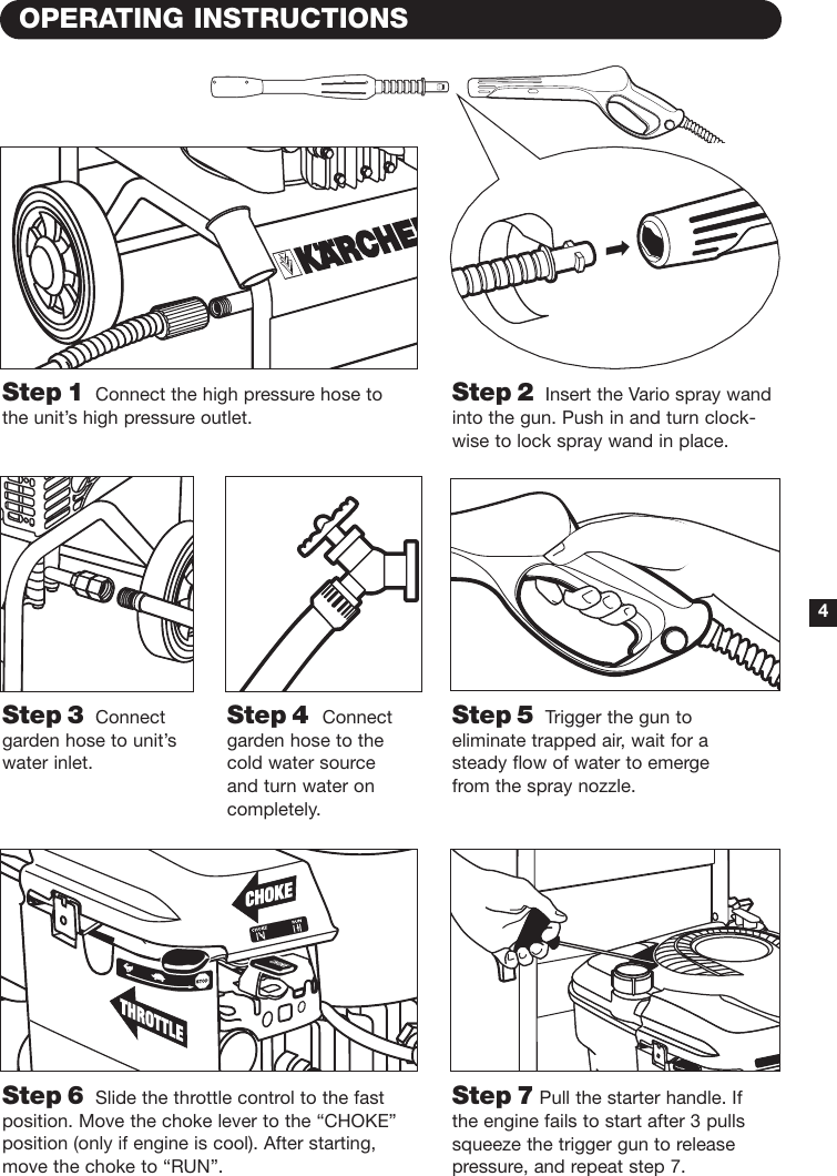 Page 5 of 12 - Karcher Karcher-K4400G-Users-Manual- K4000G Manual-1  Karcher-k4400g-users-manual