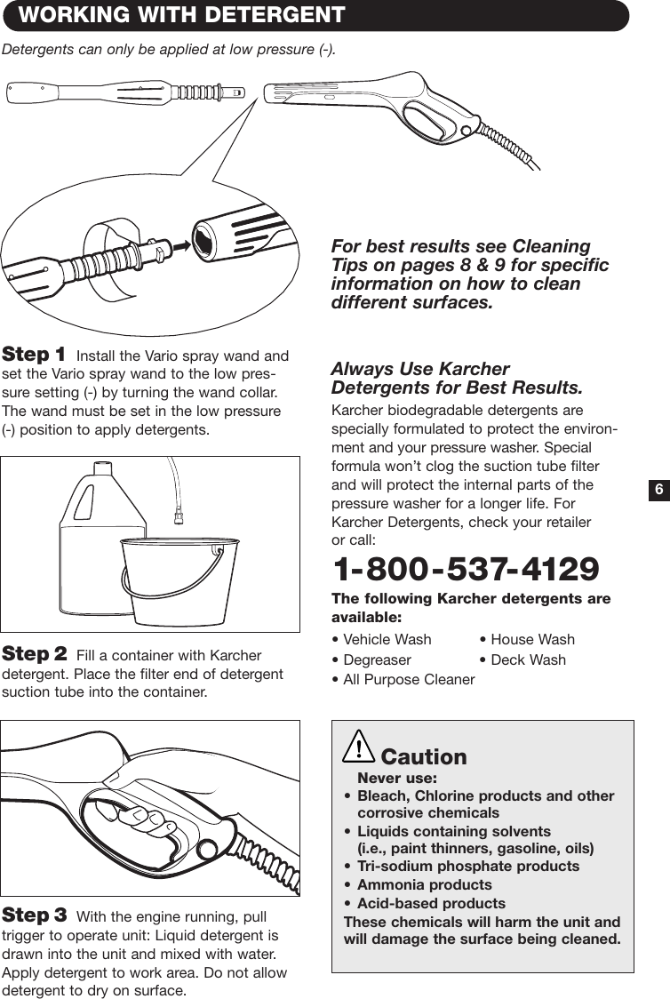 Page 7 of 12 - Karcher Karcher-K4400G-Users-Manual- K4000G Manual-1  Karcher-k4400g-users-manual