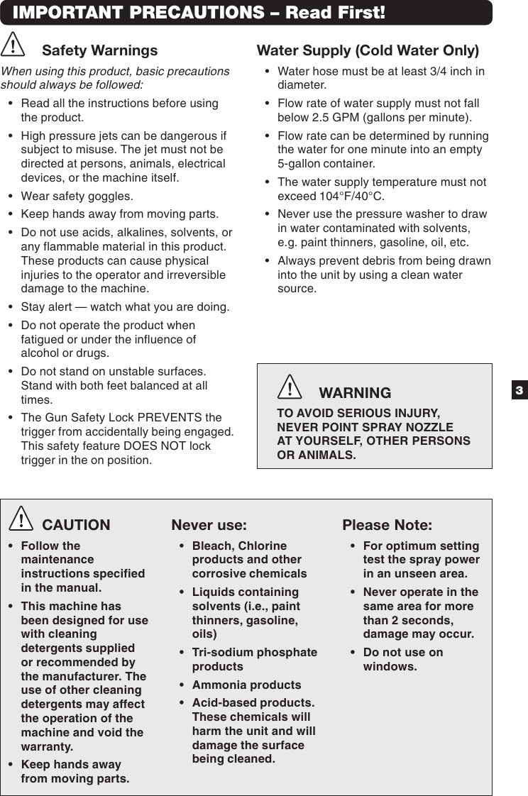 Page 3 of 8 - Karcher Karcher-T-300-Users-Manual- 5961-208.p65  Karcher-t-300-users-manual
