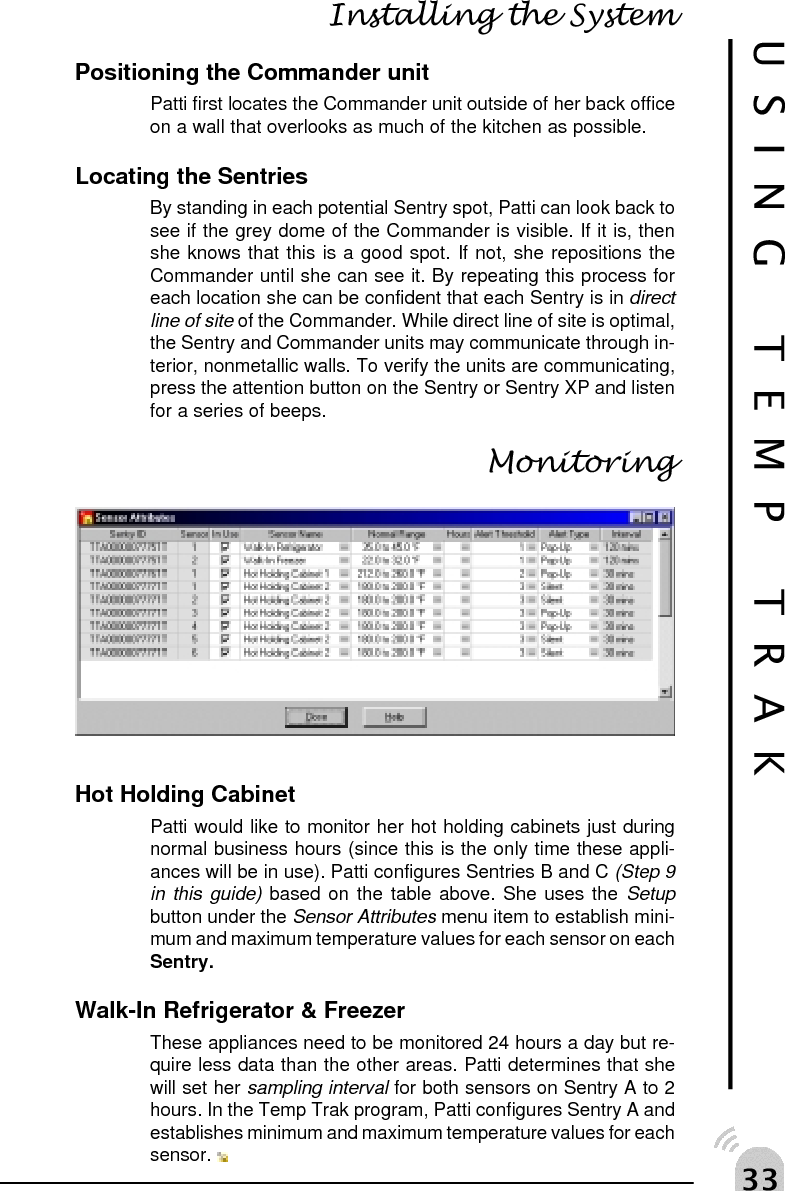 !"USINGTEMP TRAK PLUS
