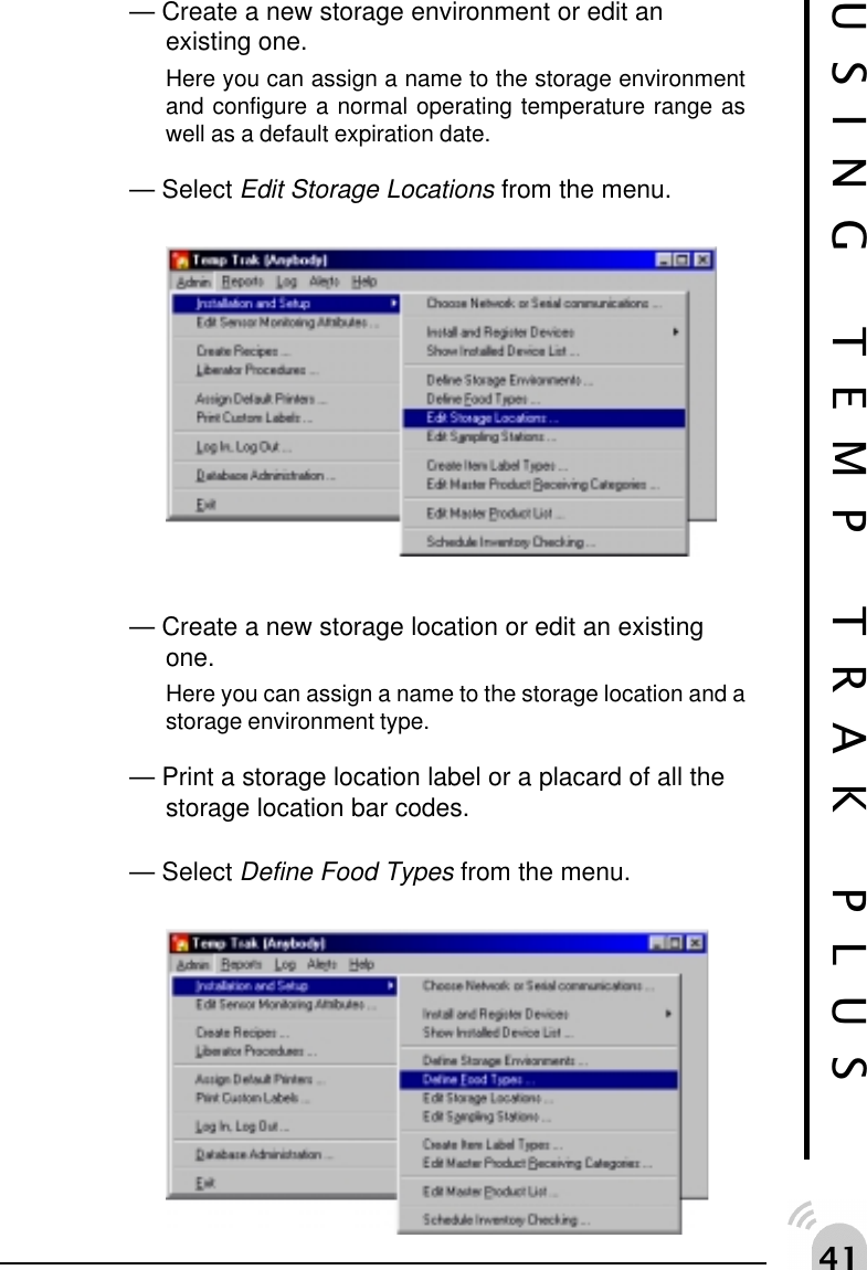 Food Trak User Manual