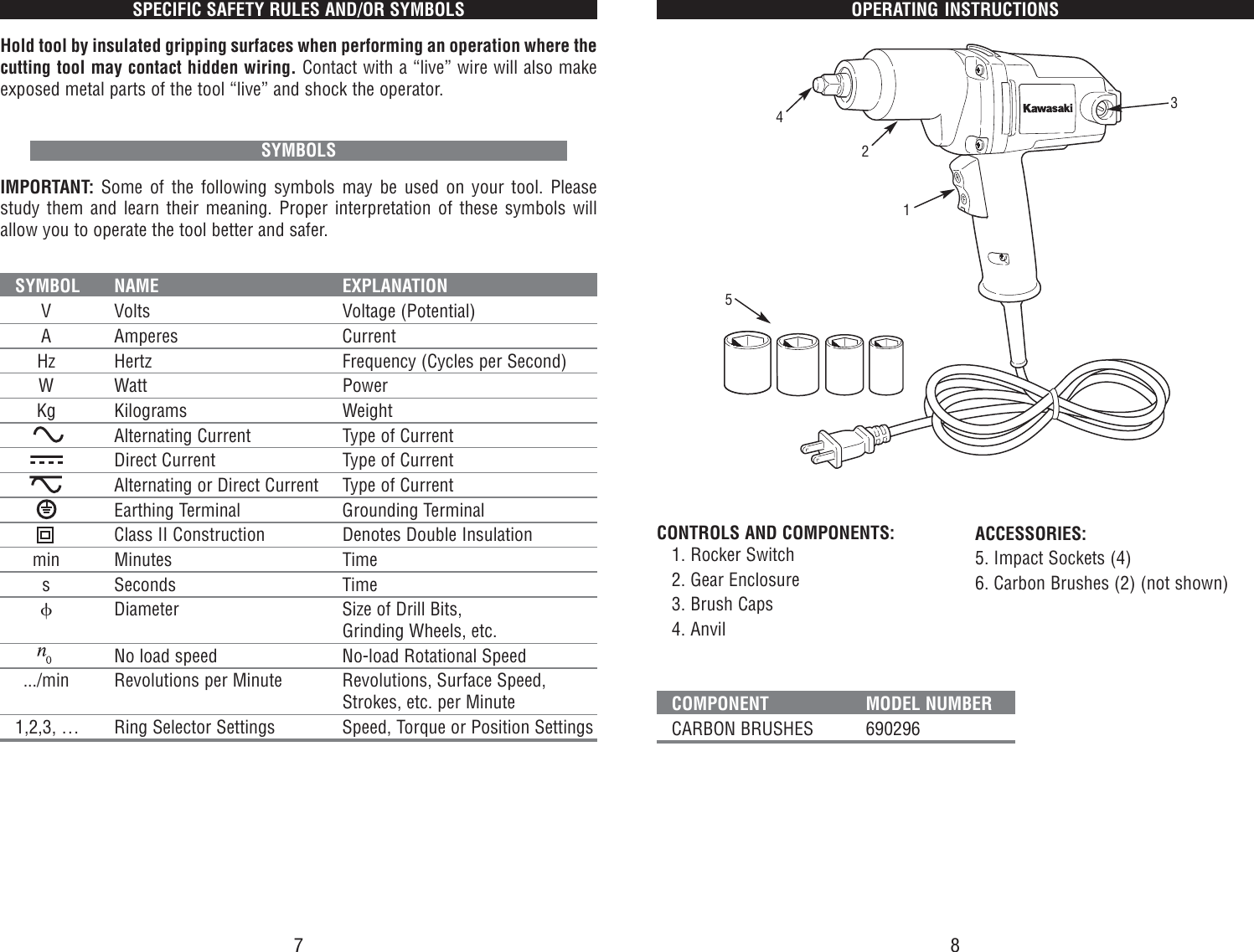 Page 5 of 8 - Kawasaki Kawasaki-690163-Users-Manual-  Kawasaki-690163-users-manual